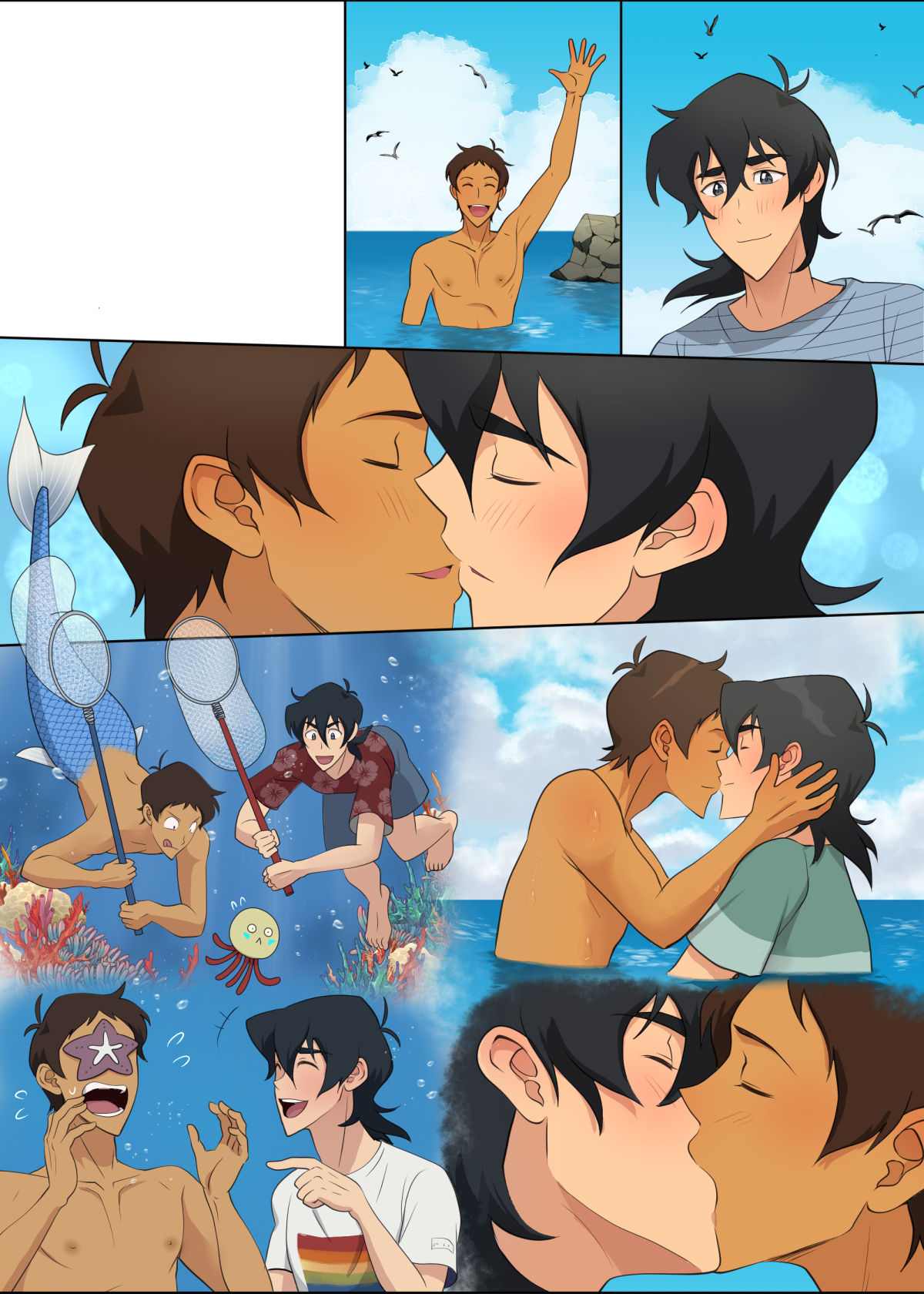 [halleseed] As Wet As a Merman (Voltron: Legendary Defender)