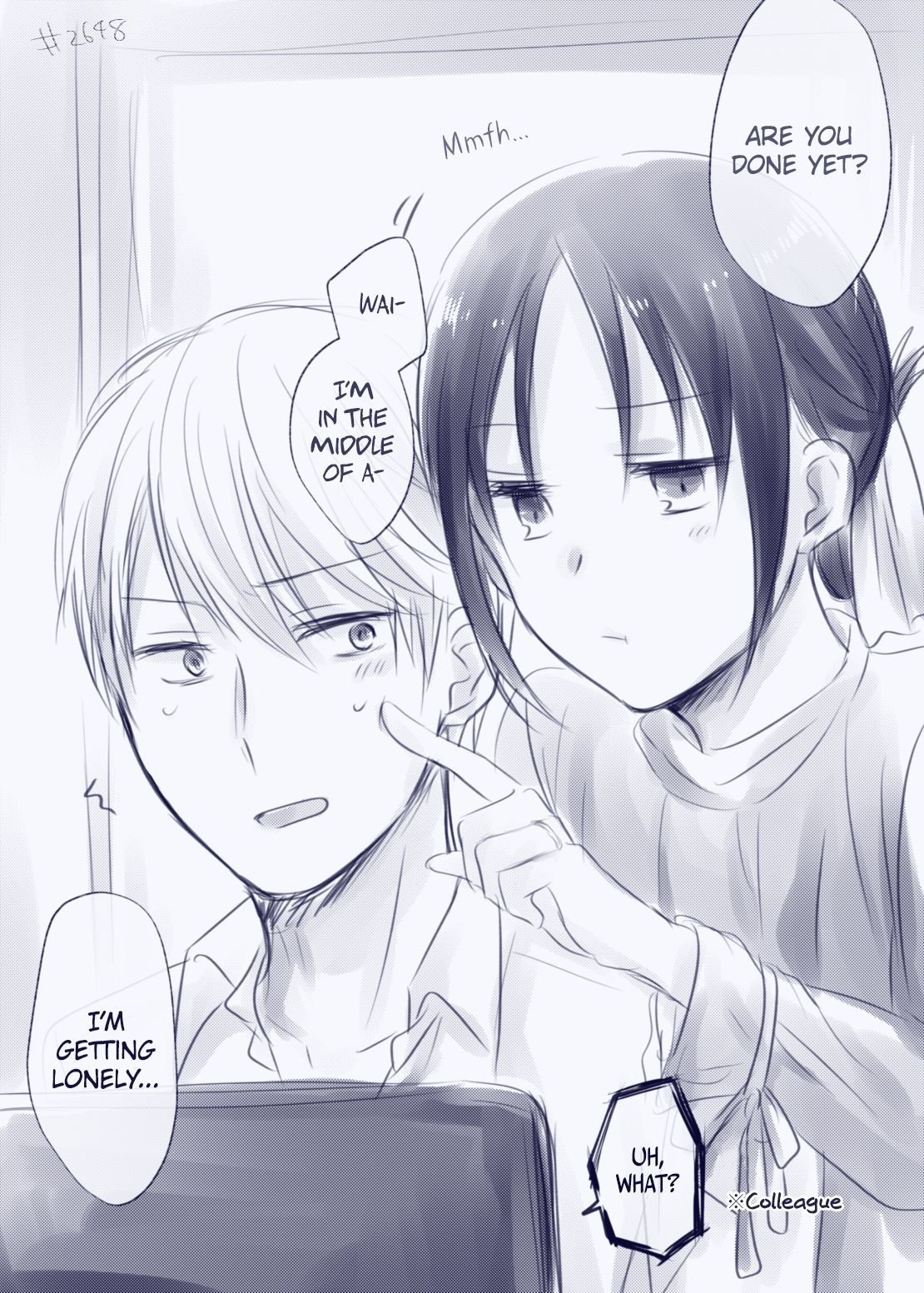 [久鶴] 白かぐ ② (かぐや様は告らせたい) [英訳]