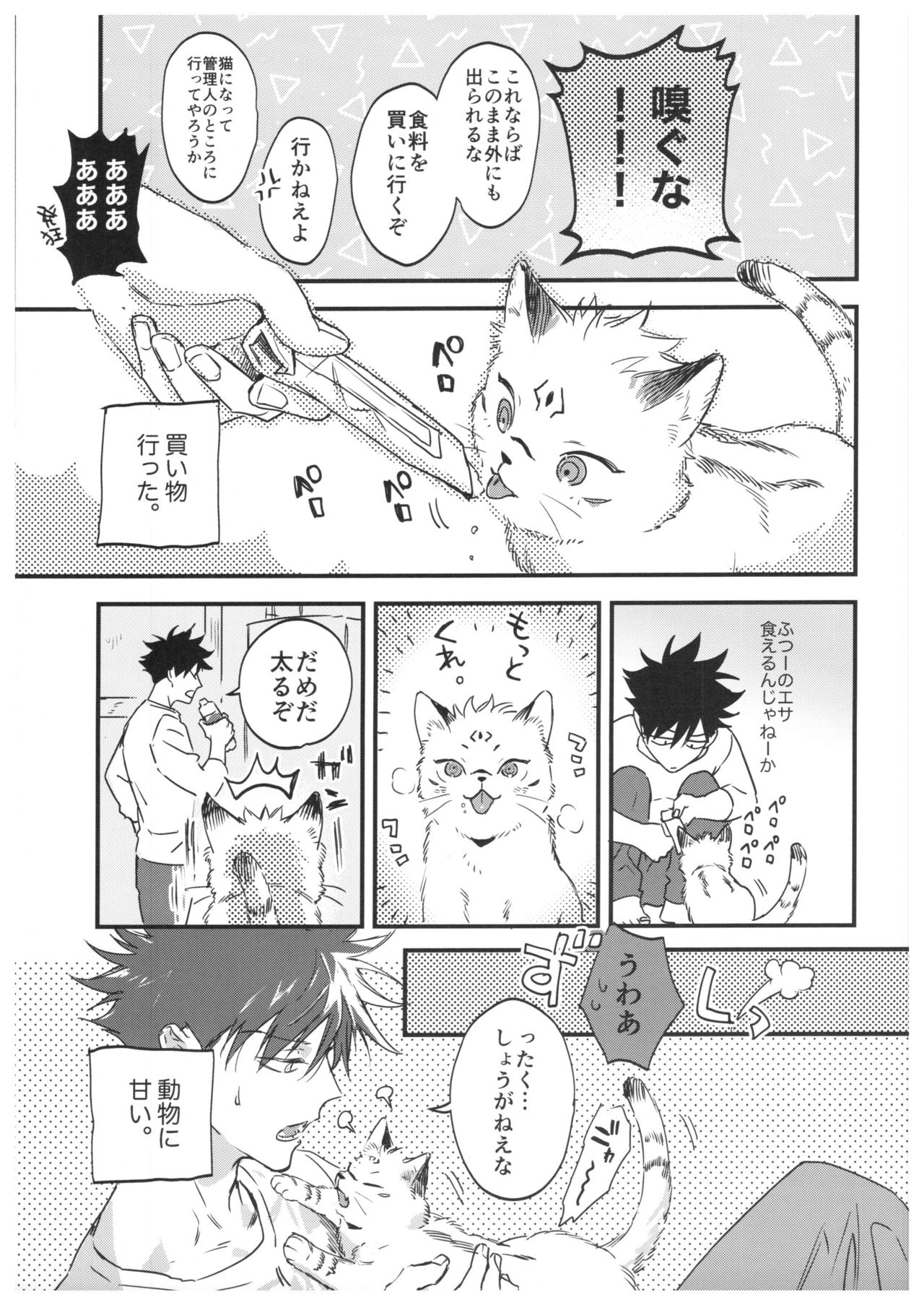 (妖言緊急SUMMER2021) [CANARY (bi)] FUSHI TO NEKO (呪術廻戦)