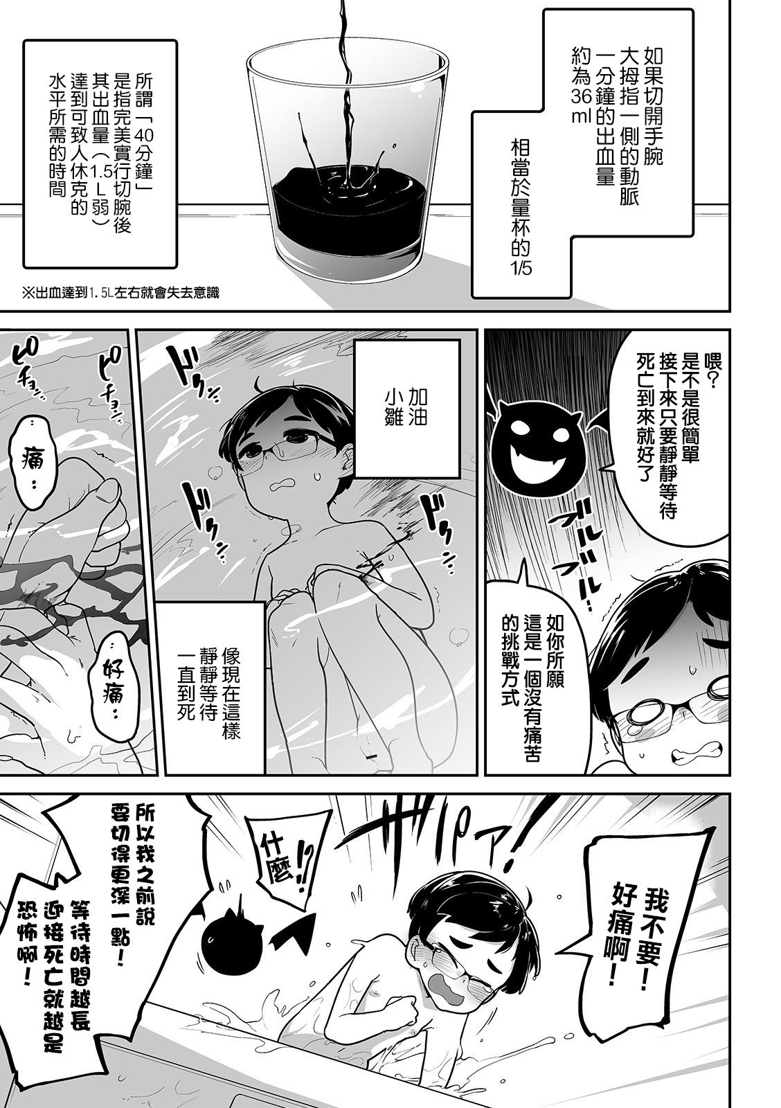 [つくすん] 自殺ちゃれんじ (リョナキング vol.11) [中国翻訳] [DL版]