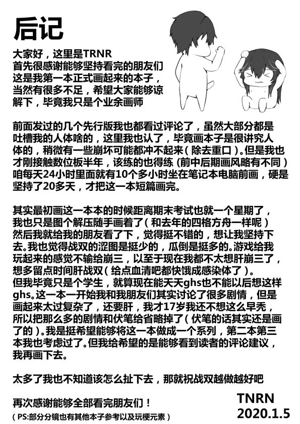 [TRNR] 绝密训练 (明日方舟) [中国語]