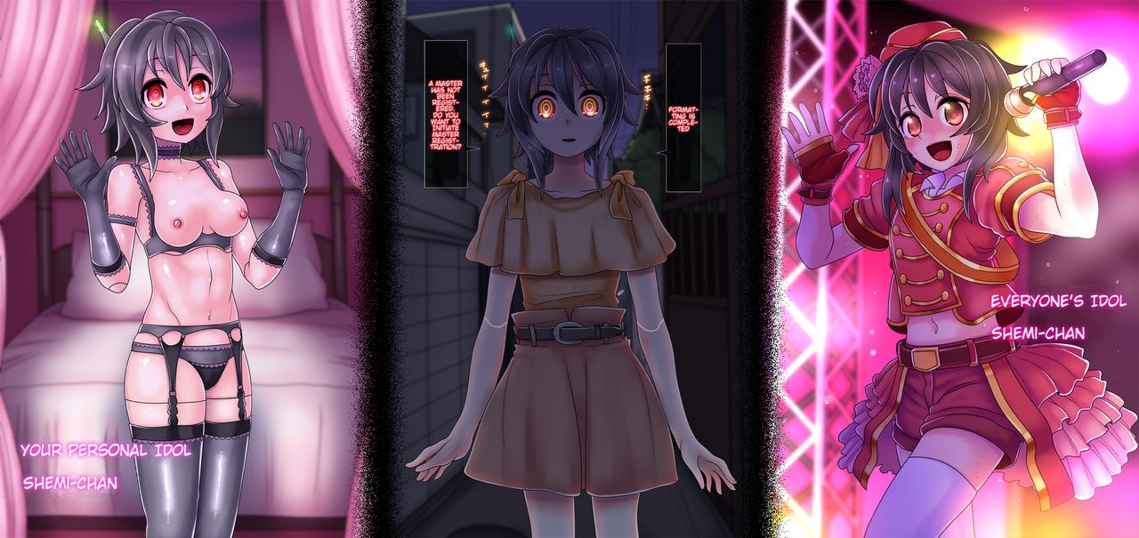 [581(ごはい)] アイドルを軽率にロボット化 [英訳]
