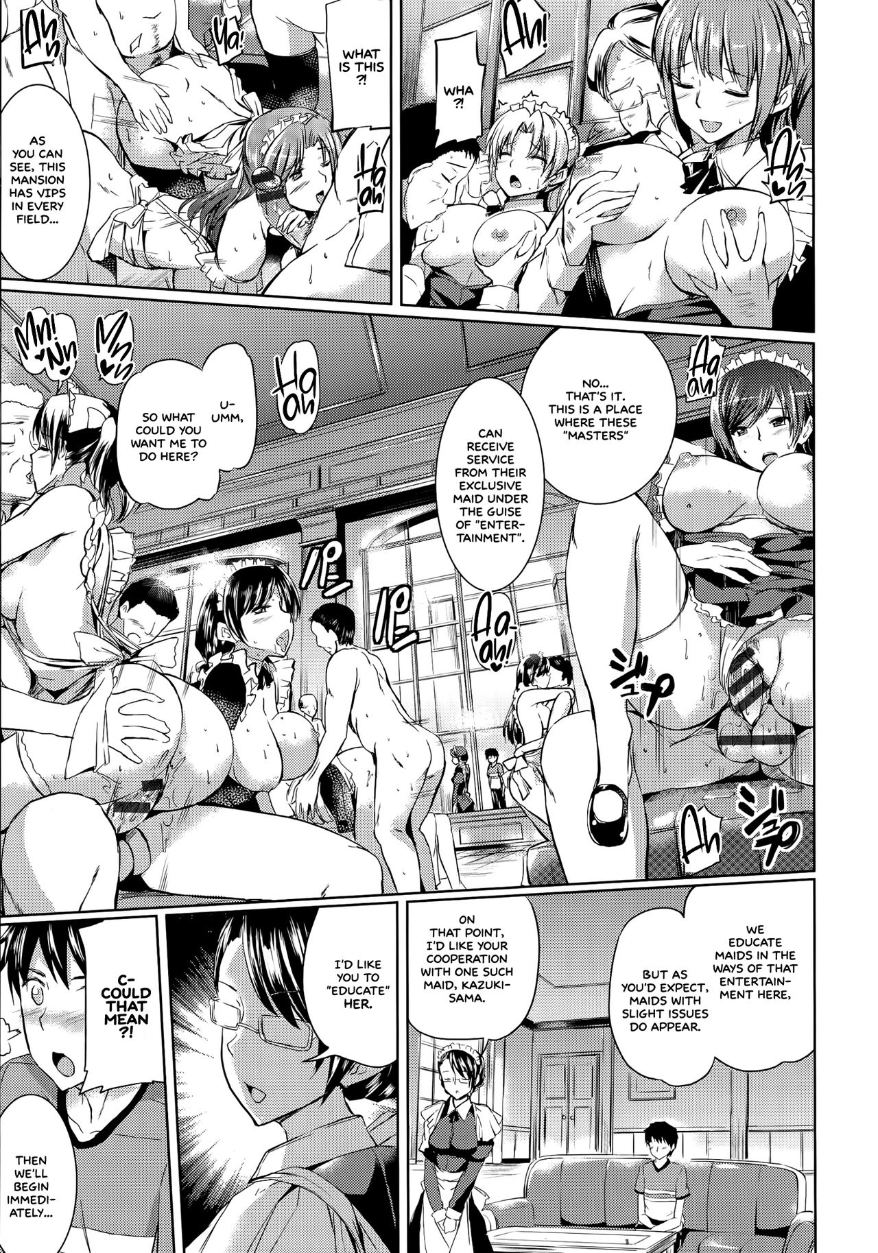 [神代竜] お嬢様のメイド事情 [英訳]