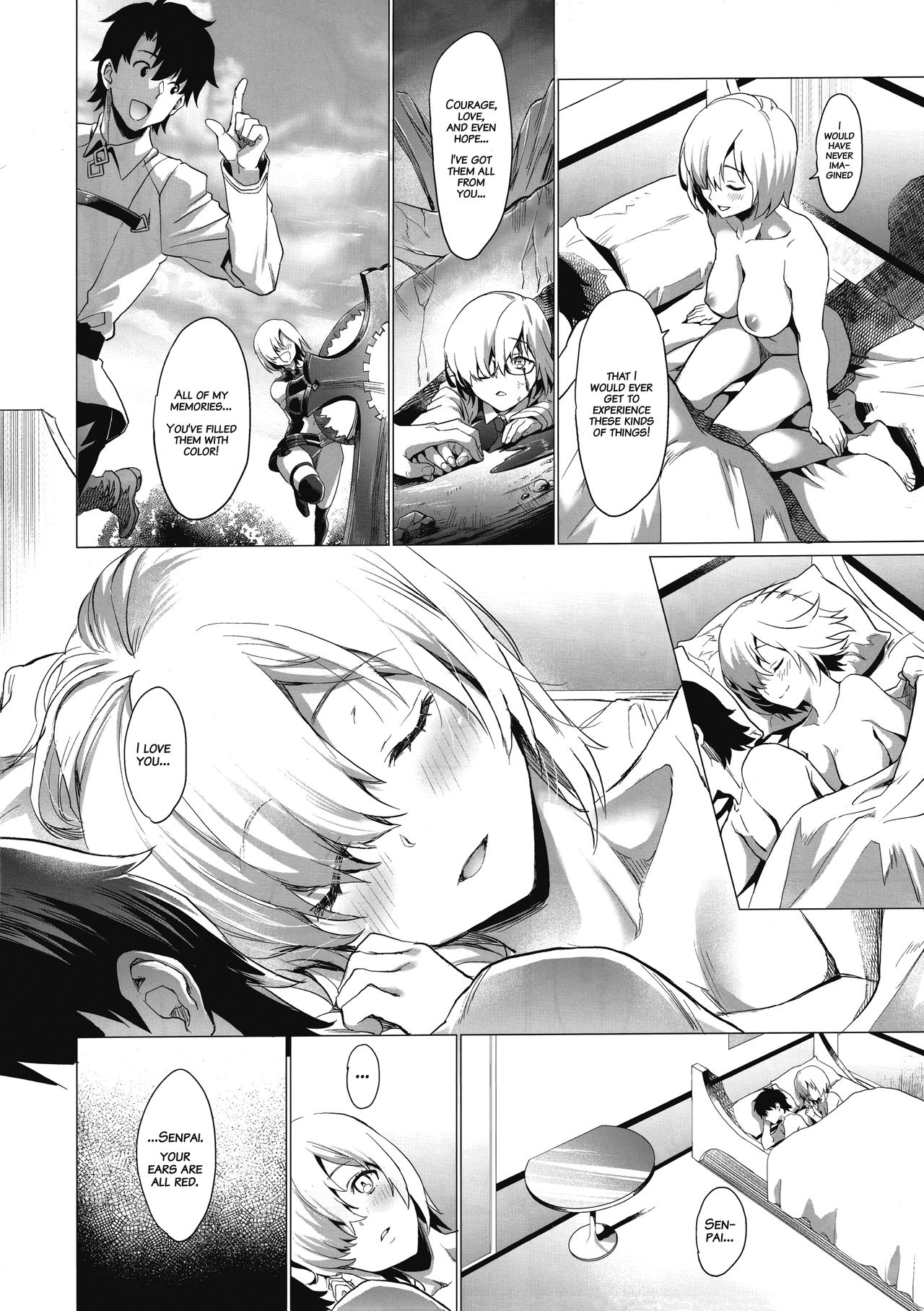 (C93) [サゲジョー (sage・ジョー)] せんぱいこれからナニします? (Fate/Grand Order) [英訳] [無修正]