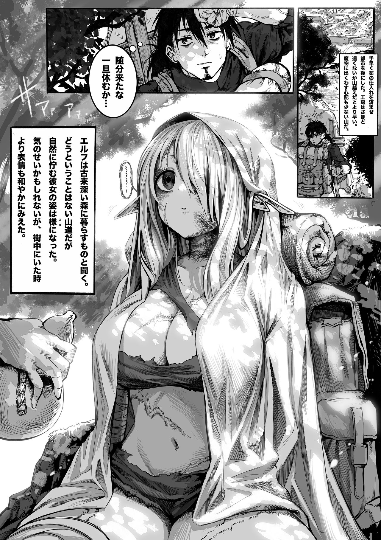 [ぎばちゃん] ボロボロのエルフさんを幸せにする薬売りさん ①~⑥