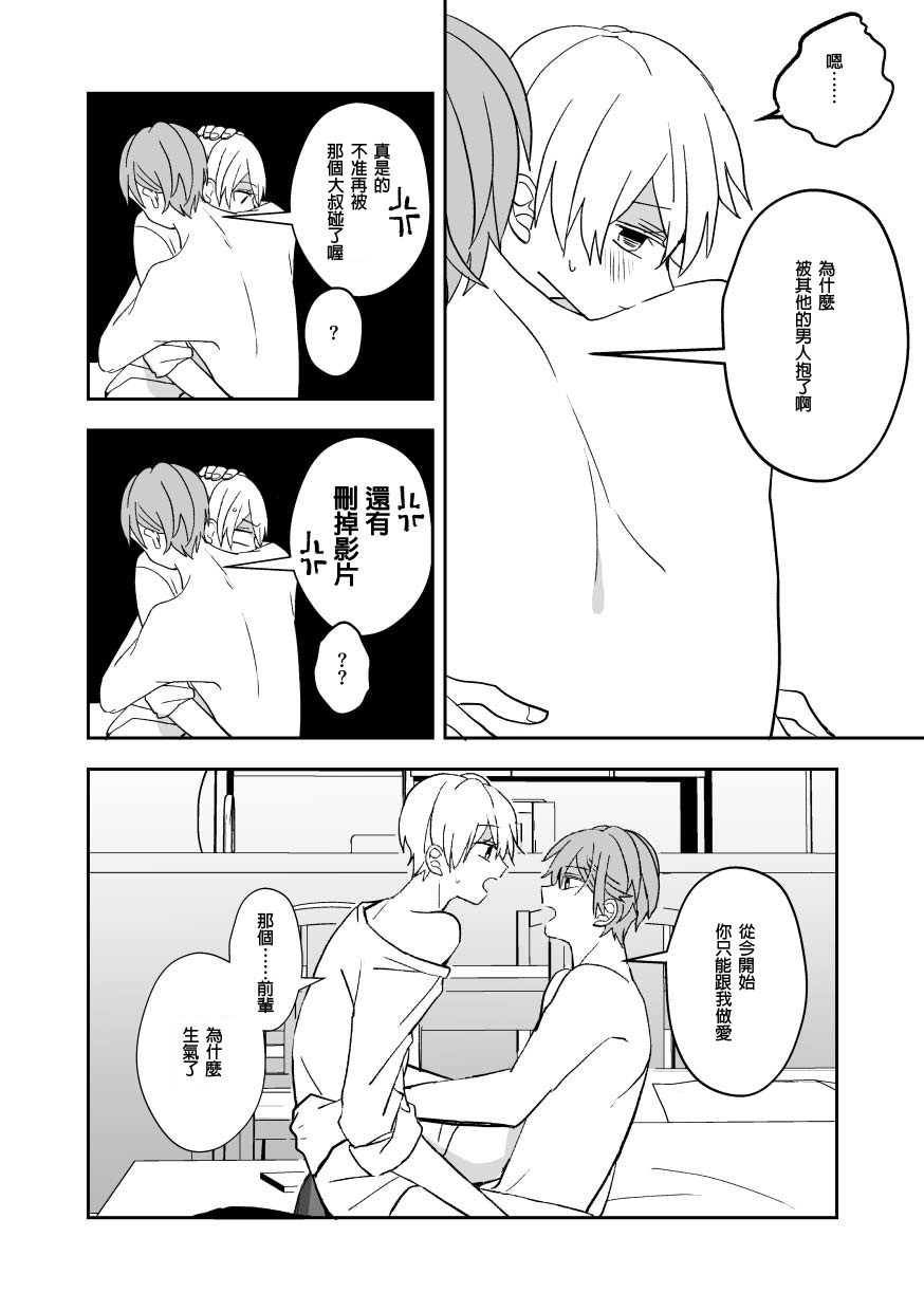 [ふふばこ] 気になる後輩のからだ [中国翻訳]