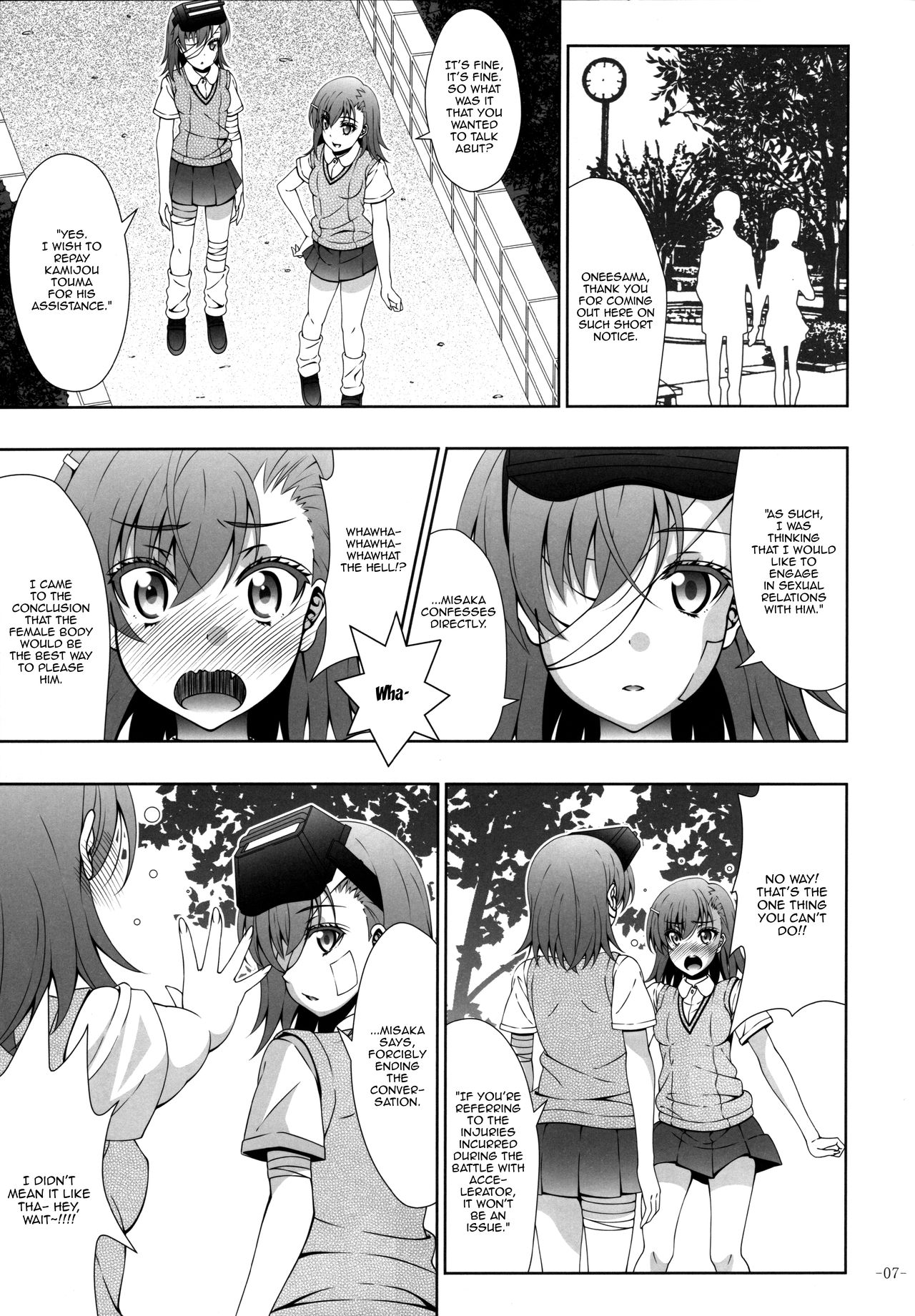 (C86) [あきのみかく (福栗悠斗)] Sisters After (とある魔術の禁書目録) [英訳]