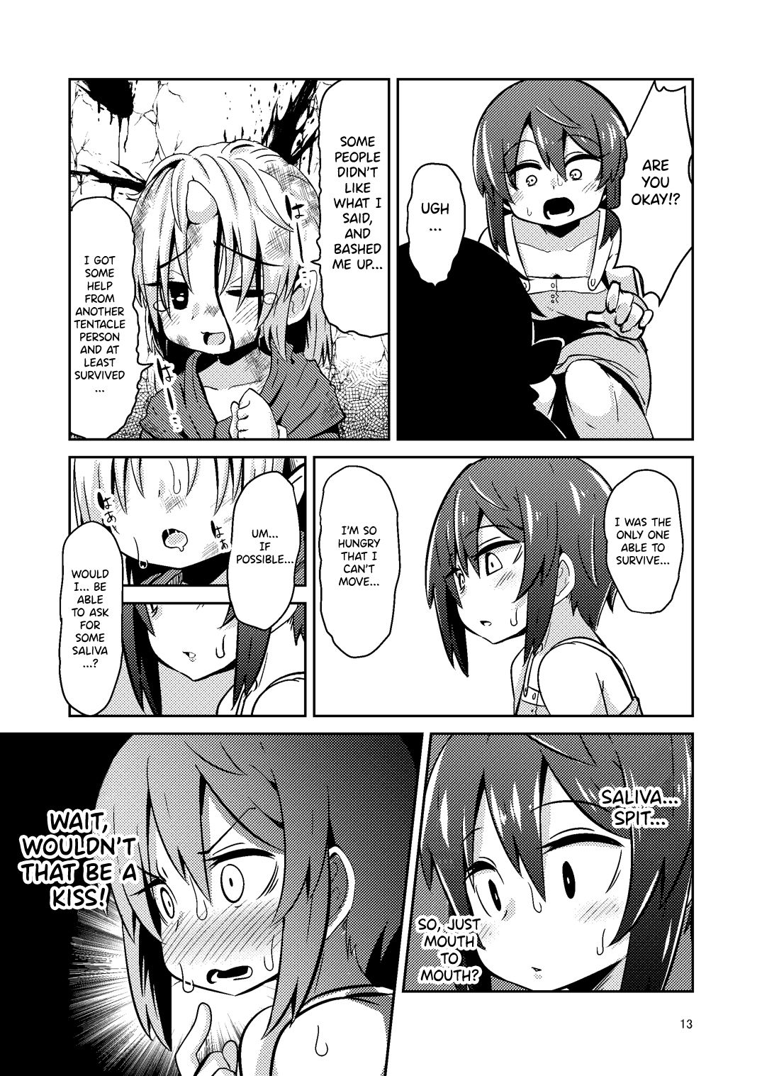 [すずぽに (すずのもく)] 触手売りのフィエラ [英訳] [DL版]