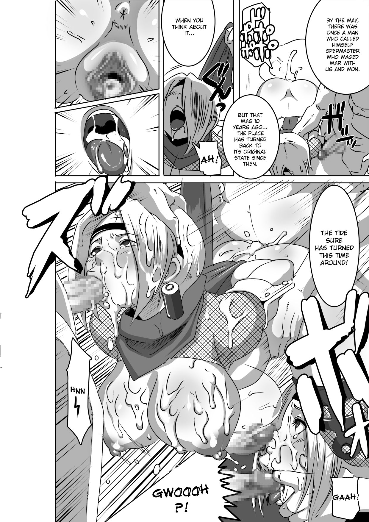 [Eroquis! (ブッチャーU)] SACRIFICE HEROES：「セックス忍者ミソギ」 [英訳]