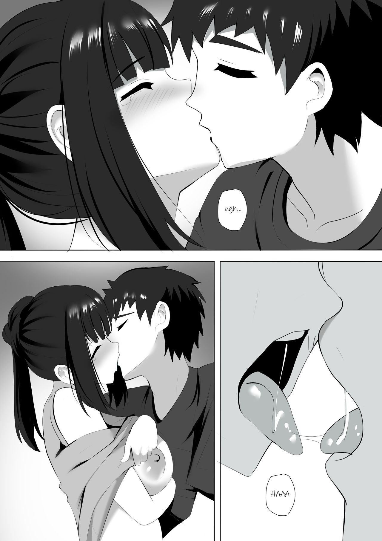 [ぎんハハ] メンエスで幼馴染とまさかの再会で大爆射 9 [英語]