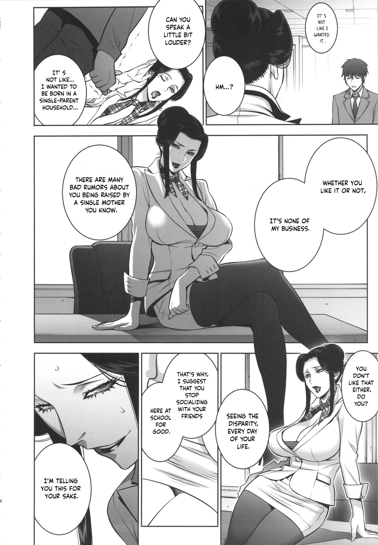(C91) [もっちー王国 (もっちー)] 悦楽の女理事長 [英訳]
