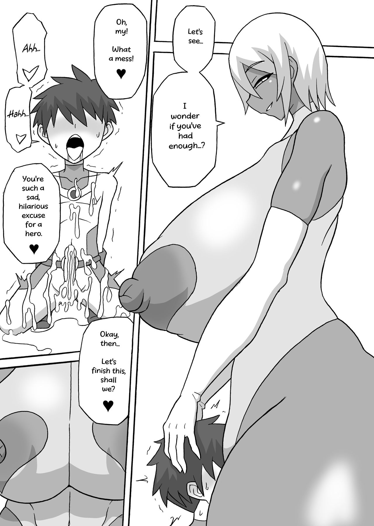 [さがのためのさーが (らとぉ)] ドスケベ怪人 [英訳]