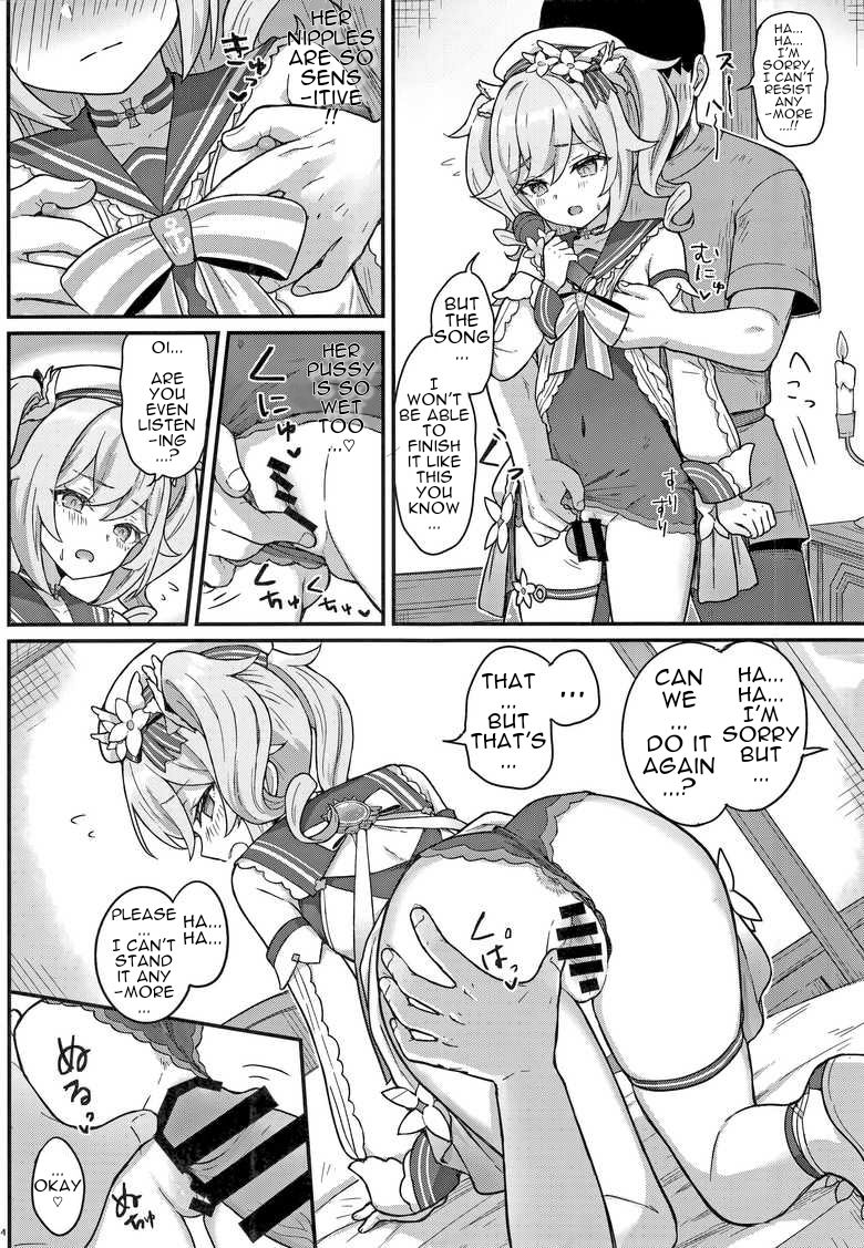 [わさびもち (ももさわ)] バーバラちゃんがえっちな治療をしてくれる本 (原神) [英訳]