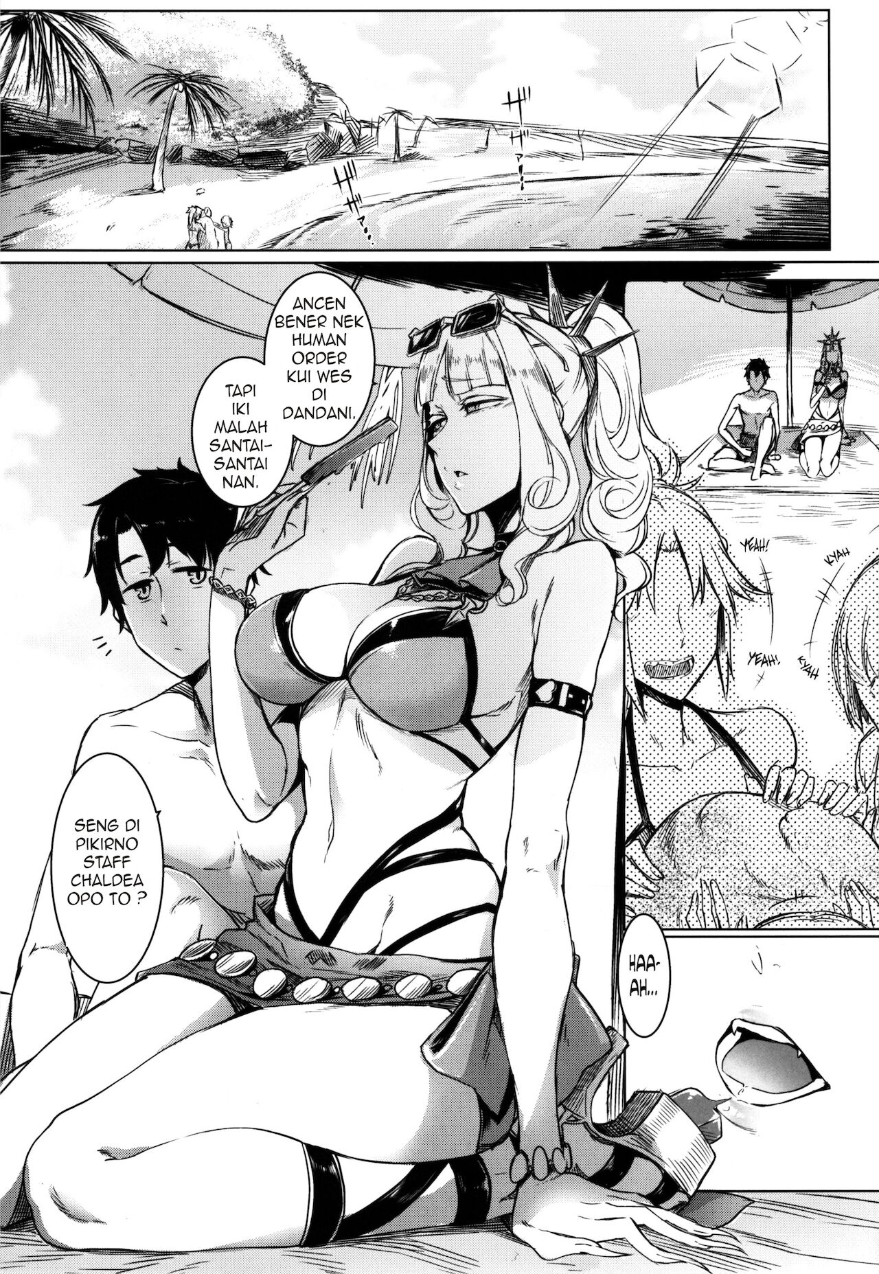 (C92) [南方ヒトガクシキ (仲村レグラ)] Lust Vampire (Fate/Grand Order) [ジャワ翻訳]