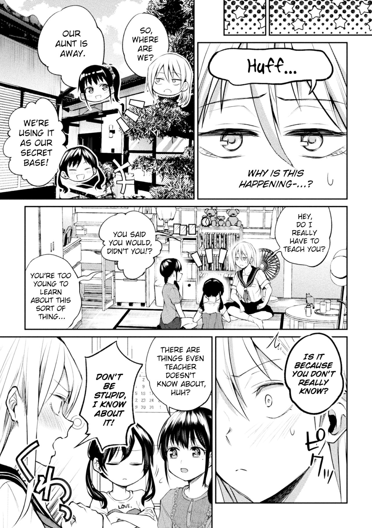 [長代ルージュ] おしえて! ししょー!! (百合不純交遊) [英訳] [DL版]