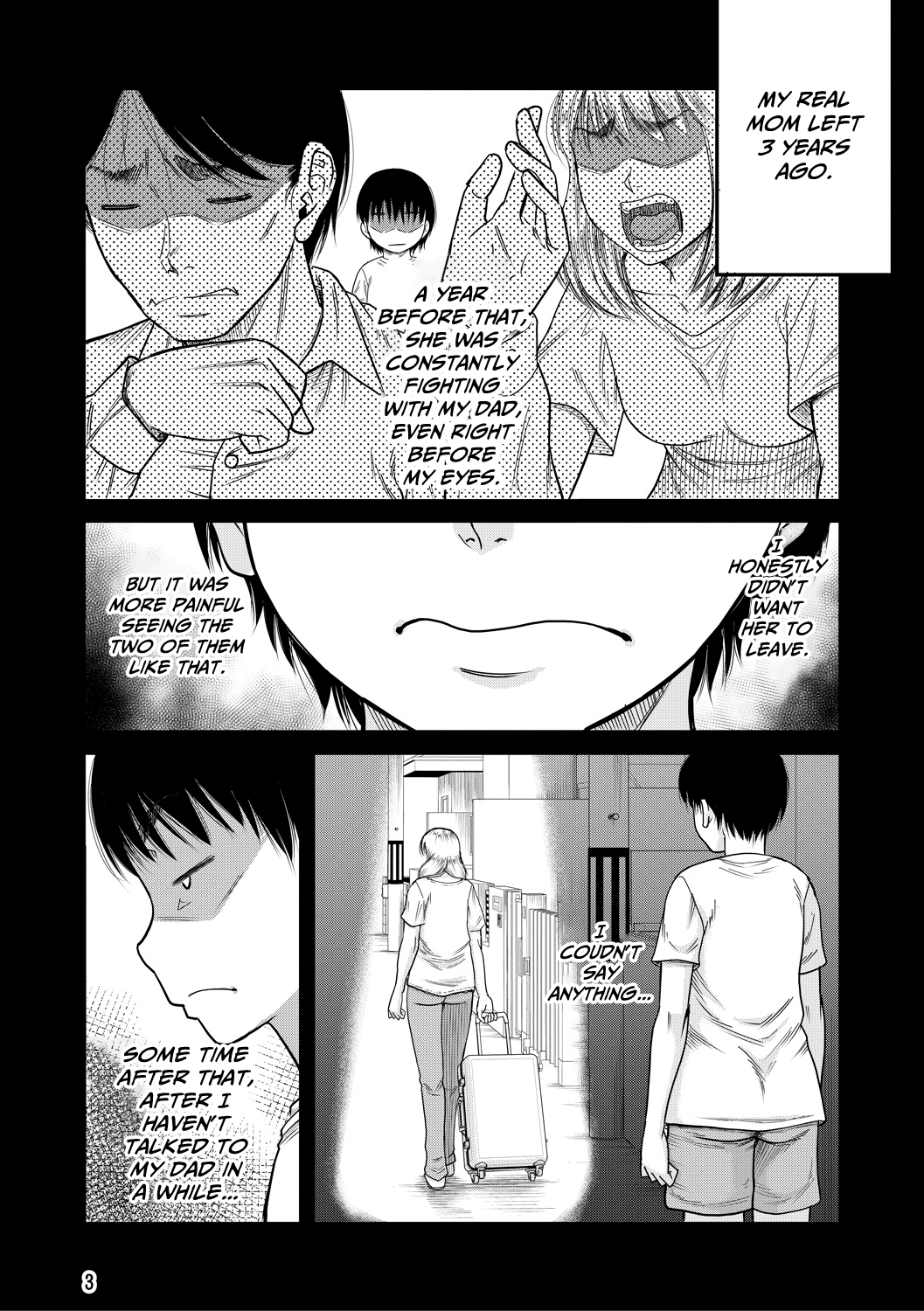 [成島ゴドー] 新しいママはぼくのアナ (僕とお義母さんの秘密の関係) [英訳] [DL版]