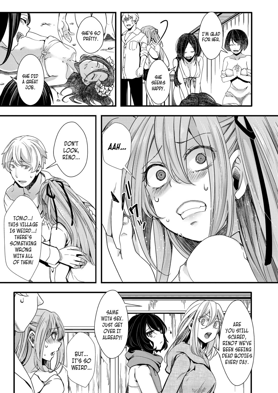 [hal] 襲学旅行 第3話 ～終わりの生殖渇望～ (COMIC 真激 2021年9月号) [英訳] [DL版]
