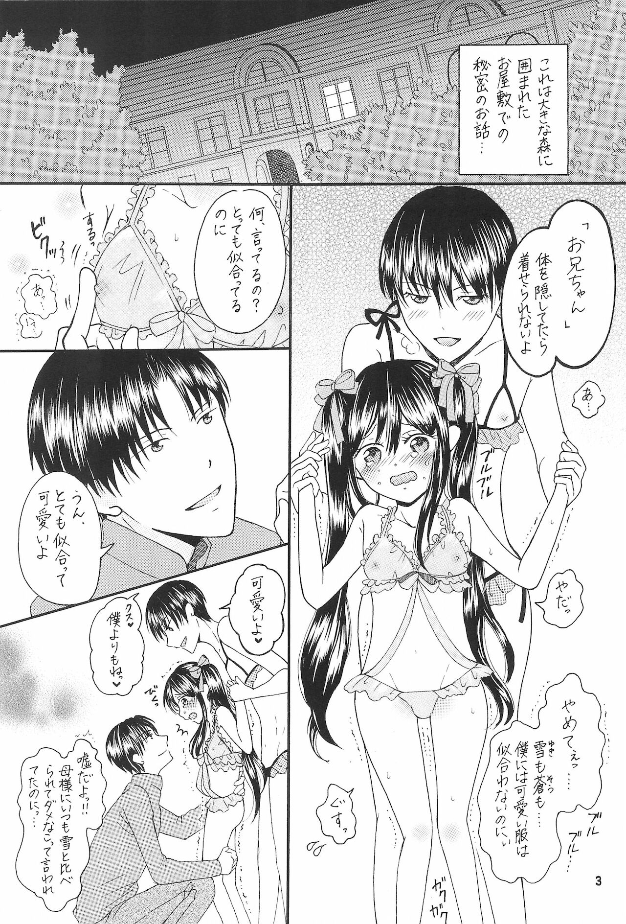 [金木犀の城 (真矢)] 僕たちの恋人になって従兄×似なくなった双子×双子-改訂版-