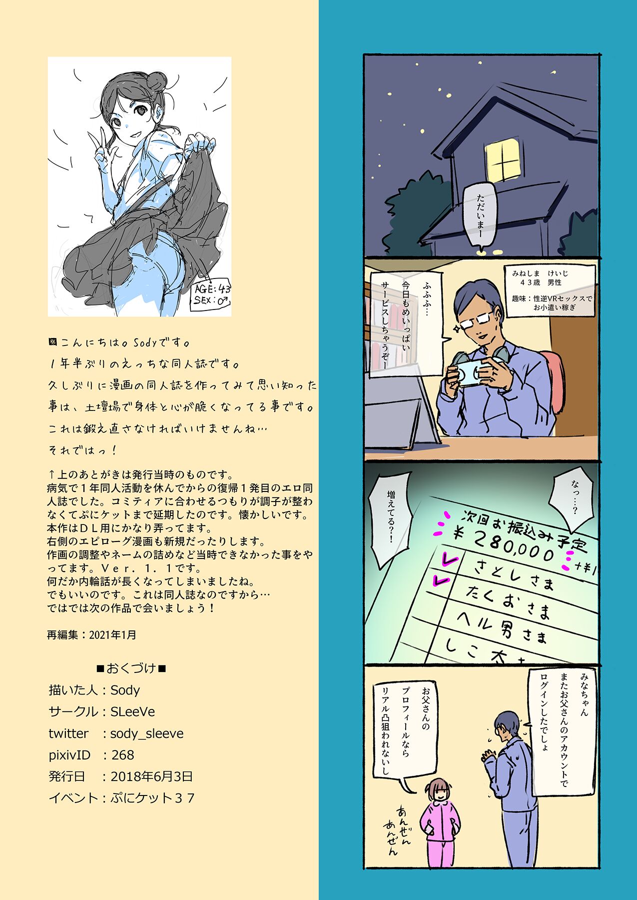 [SLeeVe (Sody)] おじさんとハメハメVR ちっちゃいこ本Vol.9