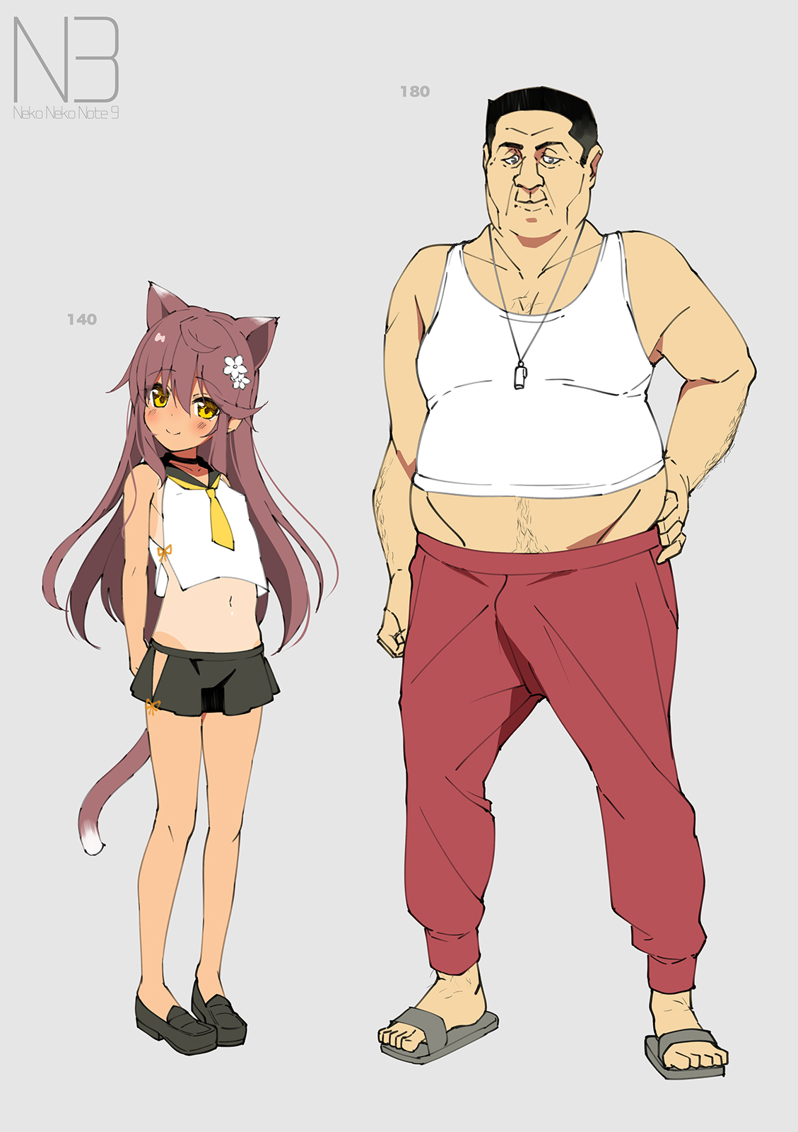 (C99) [ネコゴショ (ヤナギユウ)] Neko Neko Note 9 体育教師に弱み握られドスケベ教育セックスする本 [DL版] + おまけ