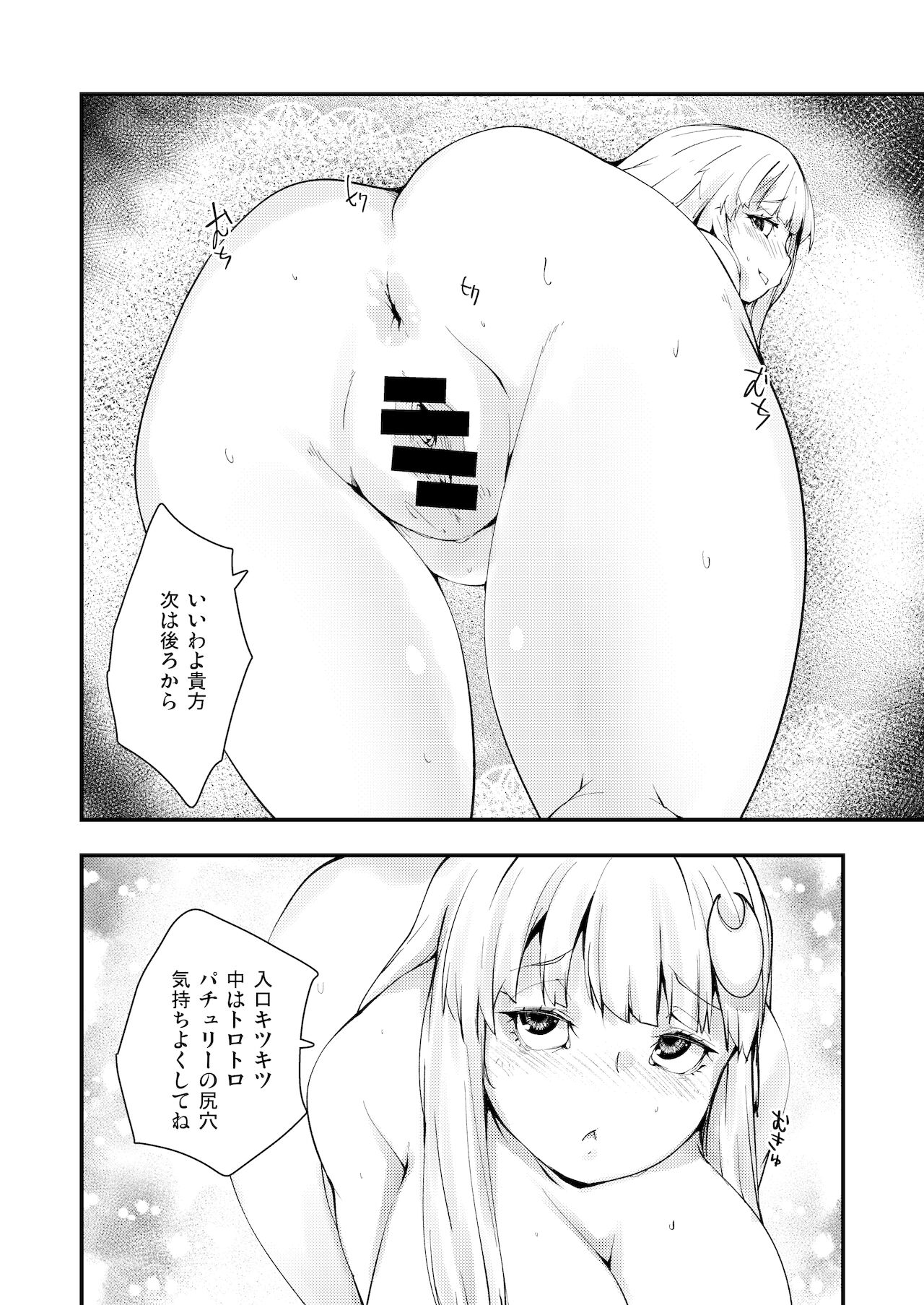 (C95) [H-net (HiRo)] 搾精ってパチュリー (東方Project)