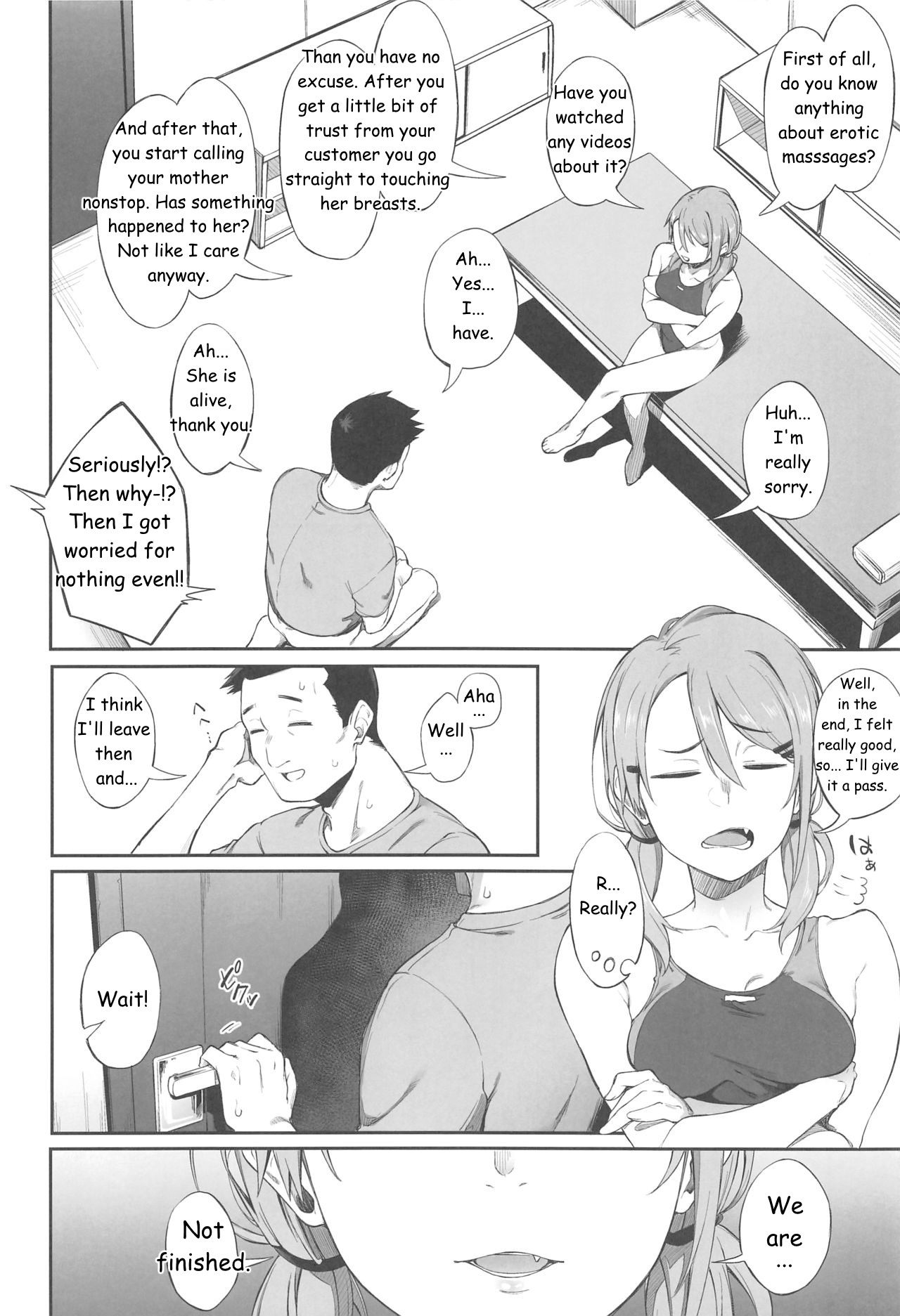 [ぴこりん! (スピリタス太郎)] エロとツッコミ [英語]