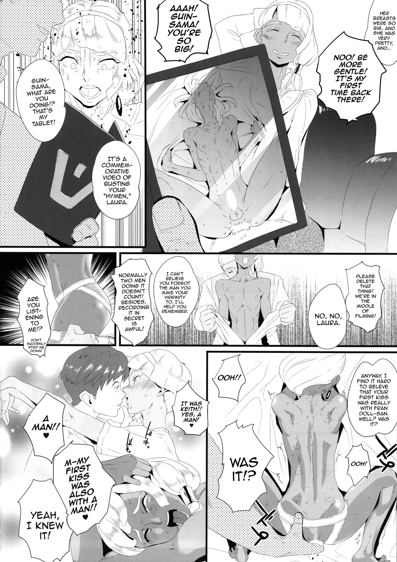 (サンクリ2016Winter) [キルシーエンジン (キルシー)] 褐色妖精456 (∀ガンダム) [英訳]