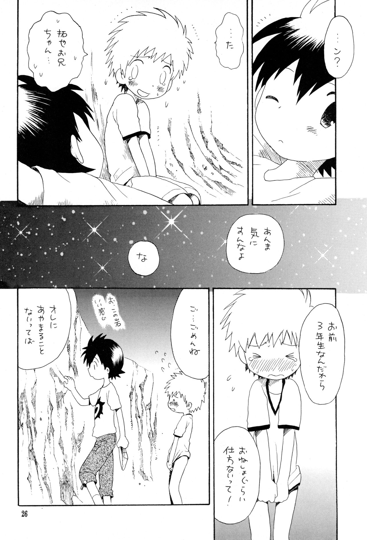 (C62) [くるぐるDNA (星逢ひろ)] Brother Blue Berry (デジモンフロンティア)