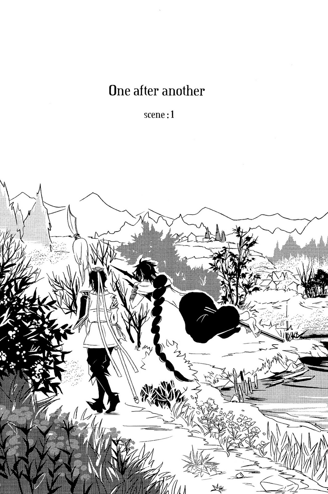 [RAINboots (矢車)] One after another ―荒れ跡に咲く花― (マギ)