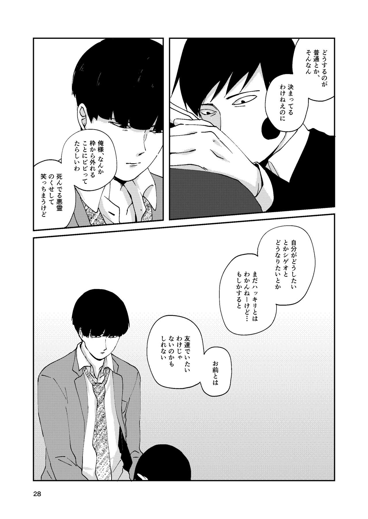 [いっこ] 【R18】ふつうの友達（Web再録）