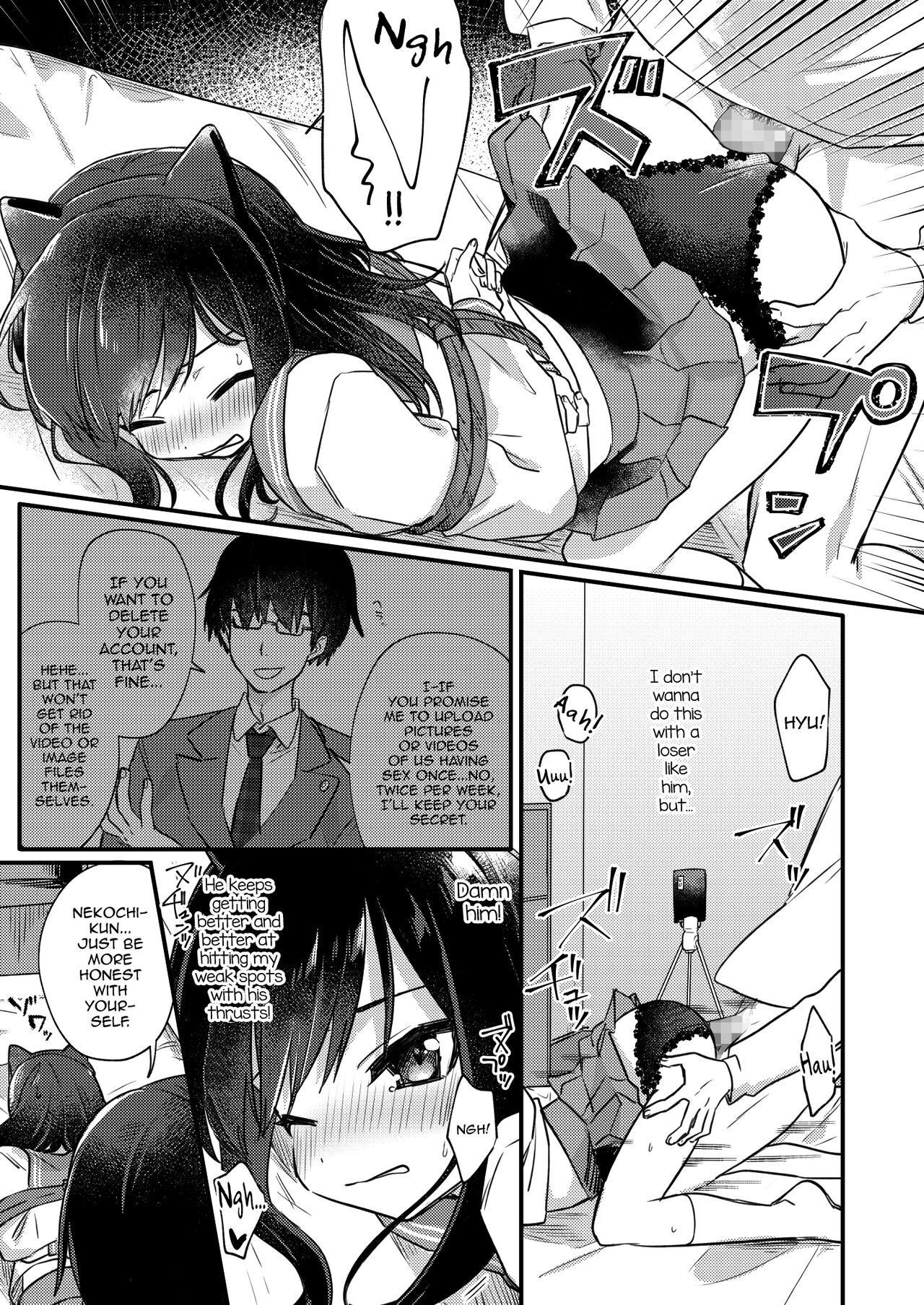 [PORYGON137 (左ポリ5ン)] 女装少年ねこちにガチ恋× [英訳] [DL版]