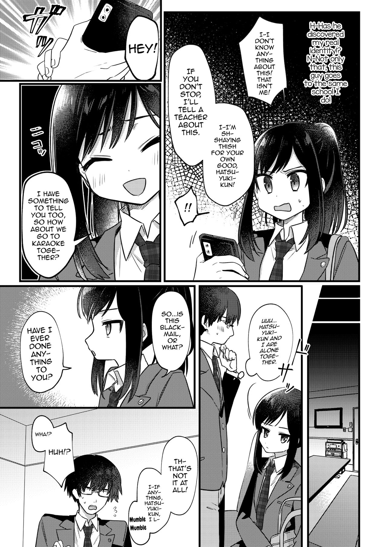 [PORYGON137 (左ポリ5ン)] 女装少年ねこちにガチ恋× [英訳] [DL版]
