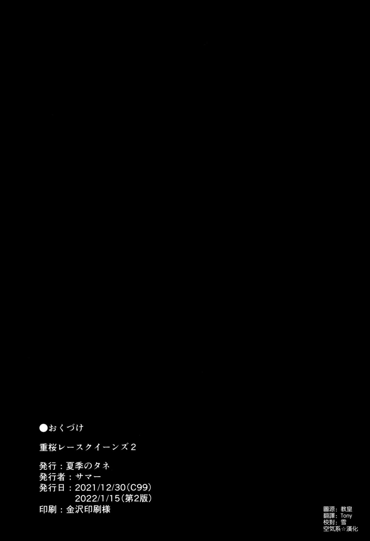 [夏季のタネ (サマー)] 重桜レースクイーンズ2 (アズールレーン) [中国翻訳] [2022年1月15日]