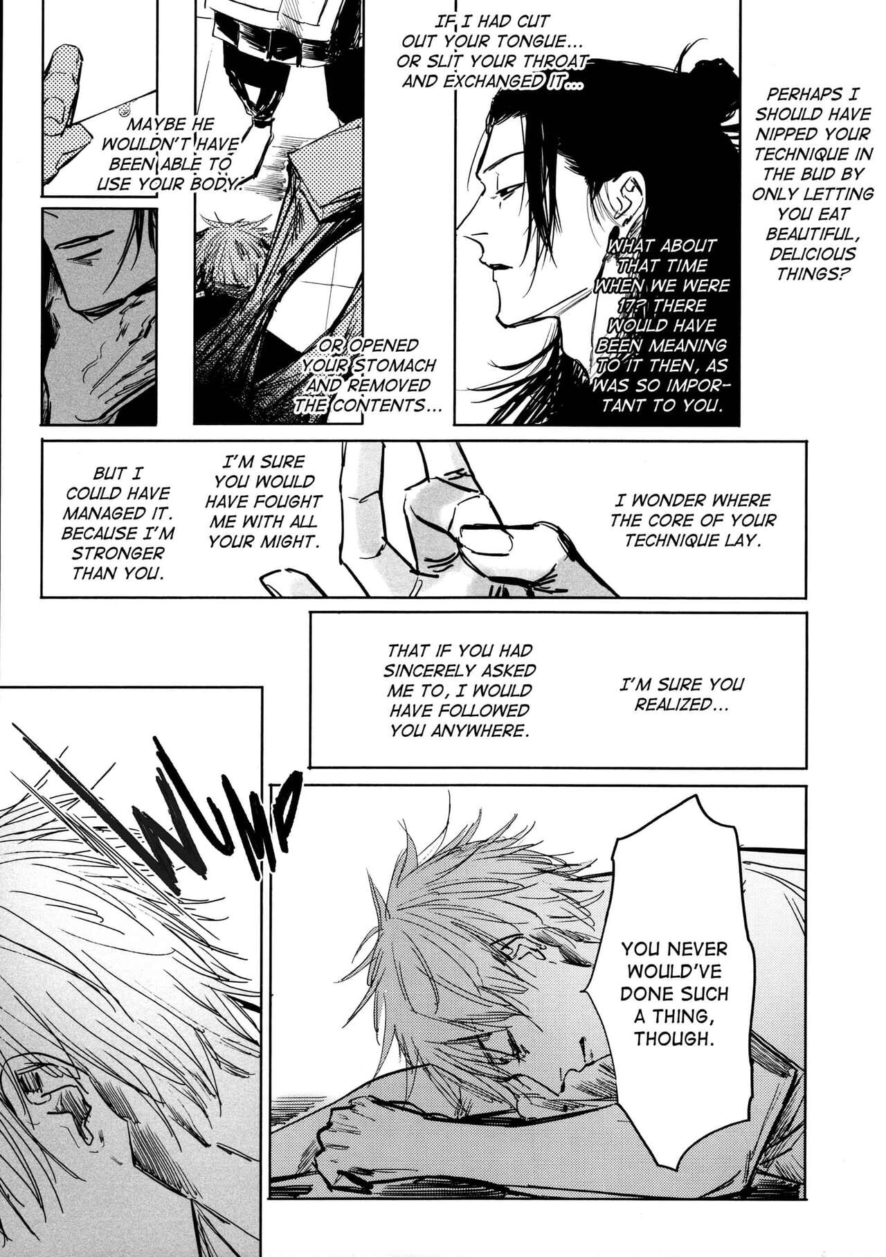 [ いさ (いさなよるほ)] Nandomo Gomen ne | なんどもごめんね (呪術廻戦) [英訳] {Daddy's Scans}