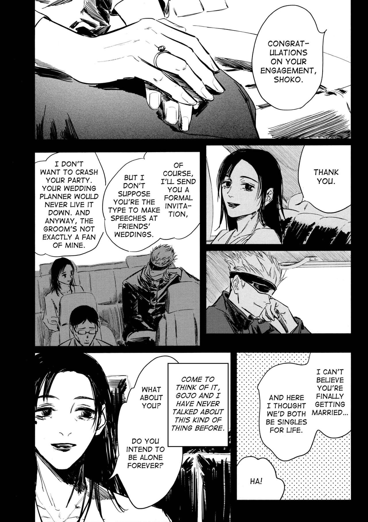 [ いさ (いさなよるほ)] Nandomo Gomen ne | なんどもごめんね (呪術廻戦) [英訳] {Daddy's Scans}