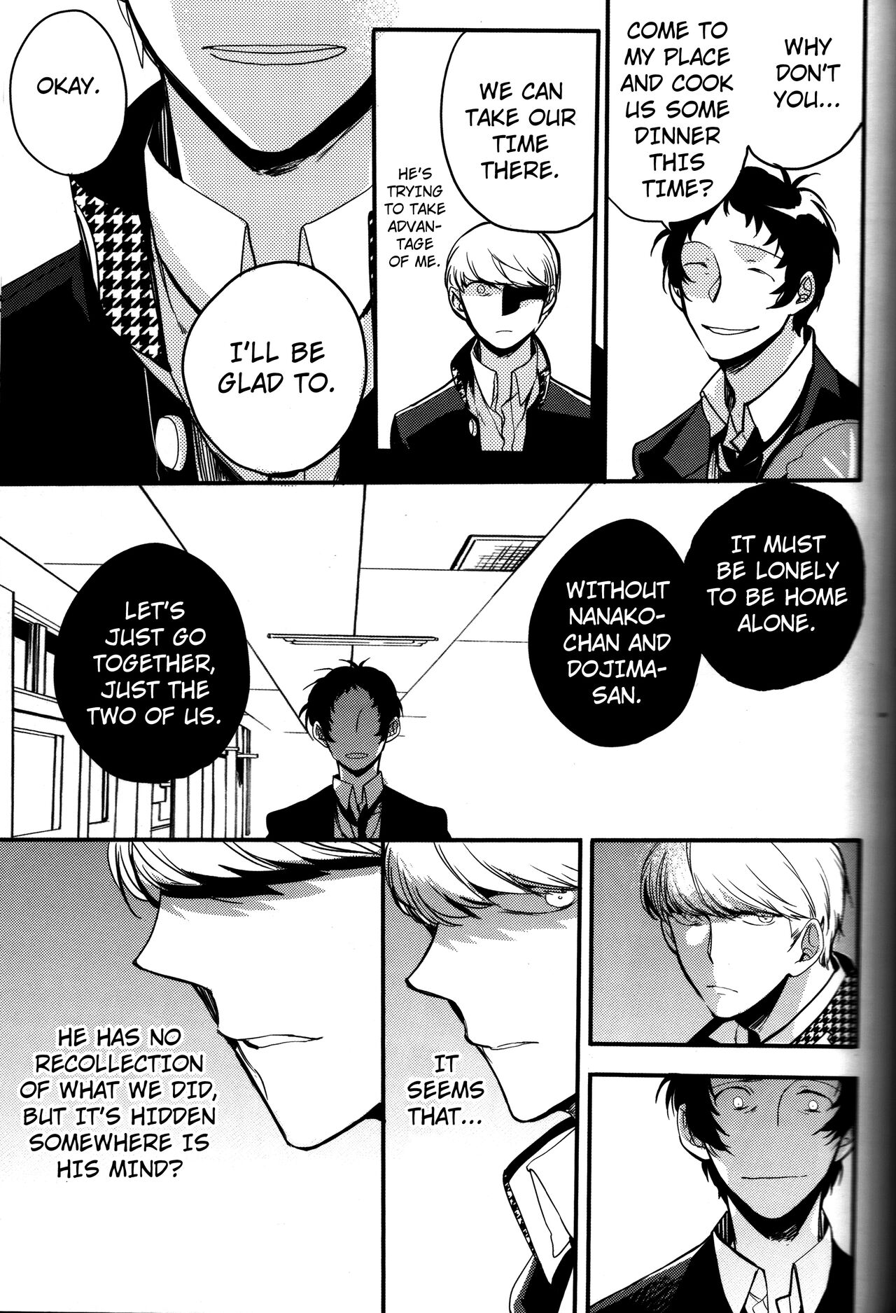 (CC大阪100) [まがいもの八十稲羽支店 (S木チズリ)] The End of The World volume 3 (ペルソナ4) [英訳]