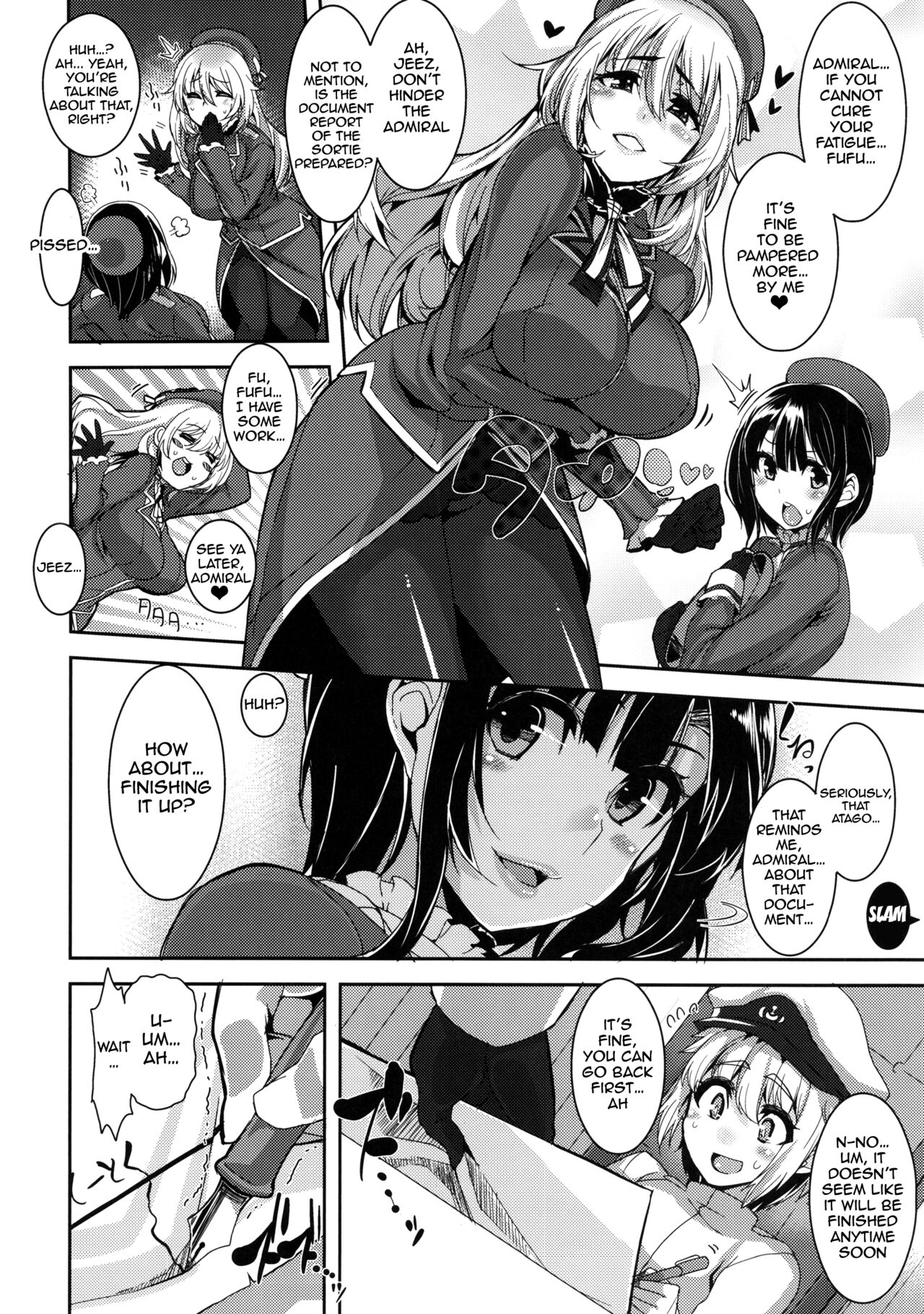 (C87) [HBO (変熊)] ちっちゃい提督と高雄さんと愛宕さん (艦隊これくしょん -艦これ-) [英訳]