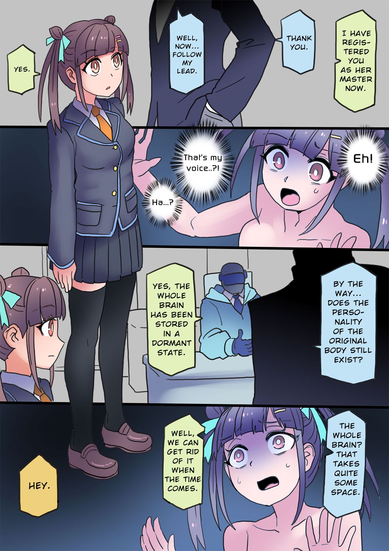 [581] クール美少女改造【19】・日向宮子編 (英訳)