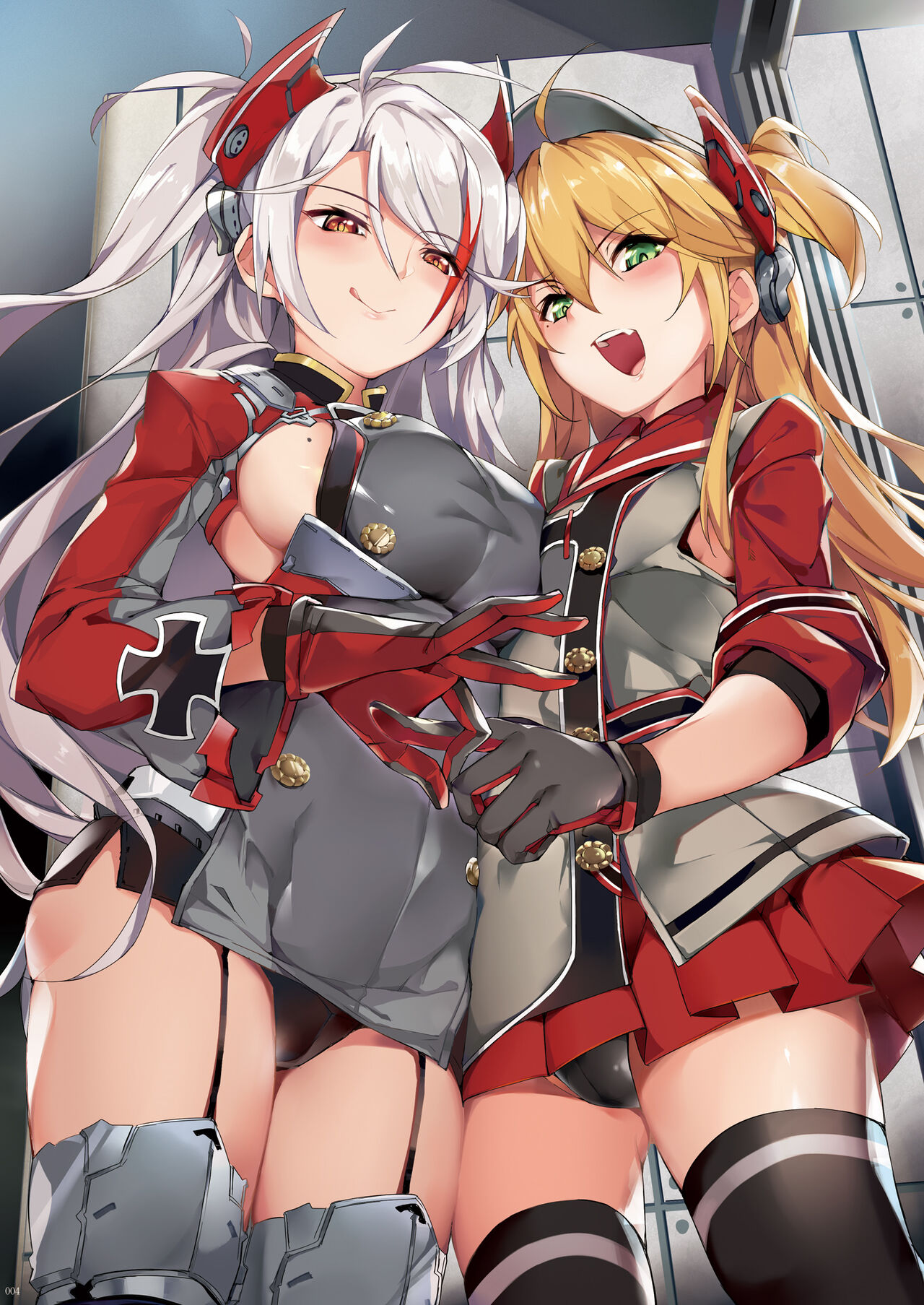 [塩ちょこ (ナハ78)] 鉄血お姉ちゃんのショタ勧誘淫録 (アズールレーン) [DL版]