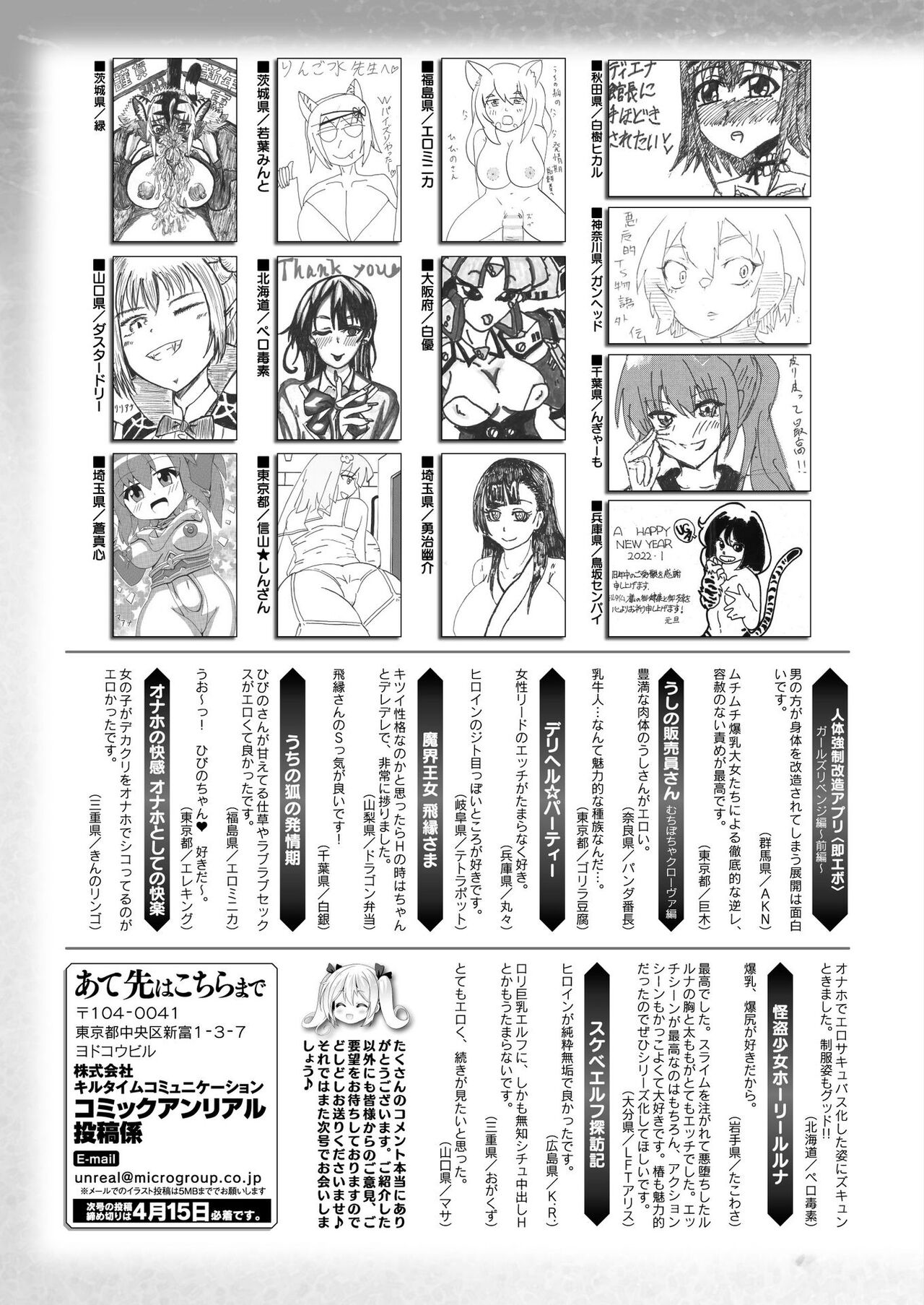 コミックアンリアル 2022年4月号 Vol.96 [DL版]