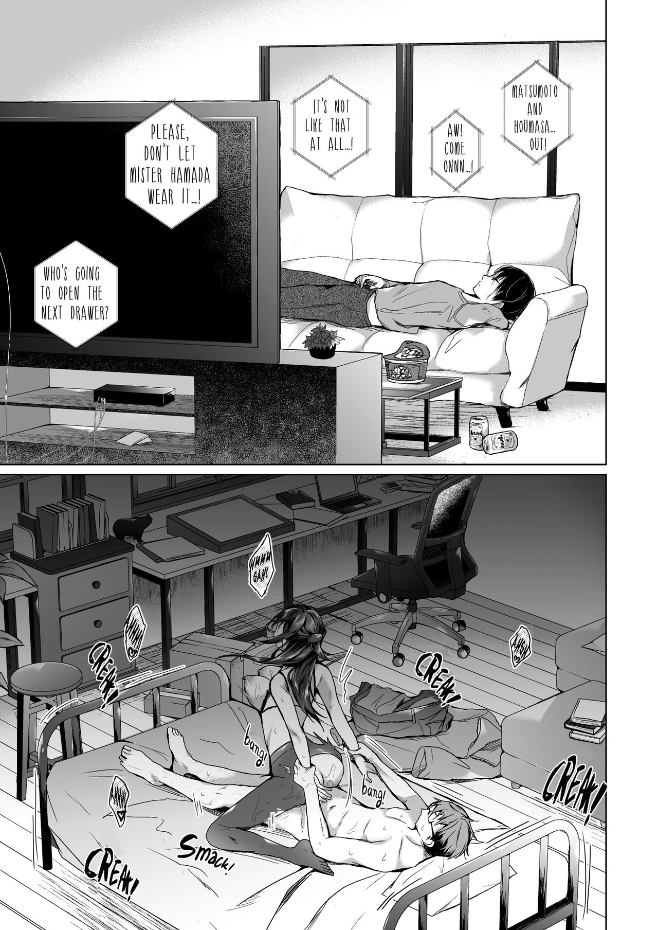[ひらひら (ひらり)] 同人イベントの出張編集部に行った日から妻の様子が…2 [英訳] [無修正]