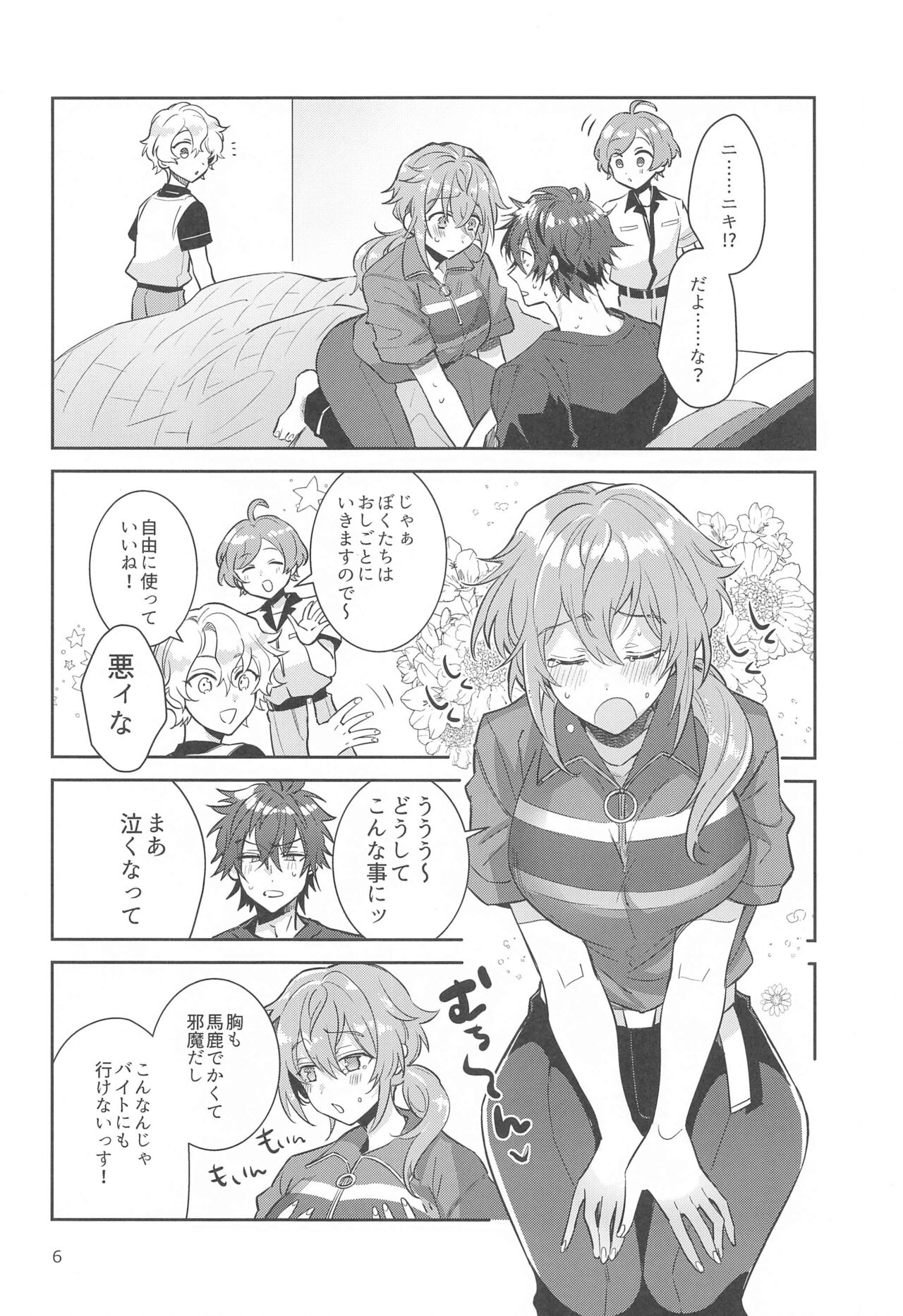 [軽率] 突然女体化しちゃったけどちんちんついたままだったニキ×燐音のエロ本！！ (あんさんぶるスターズ！)