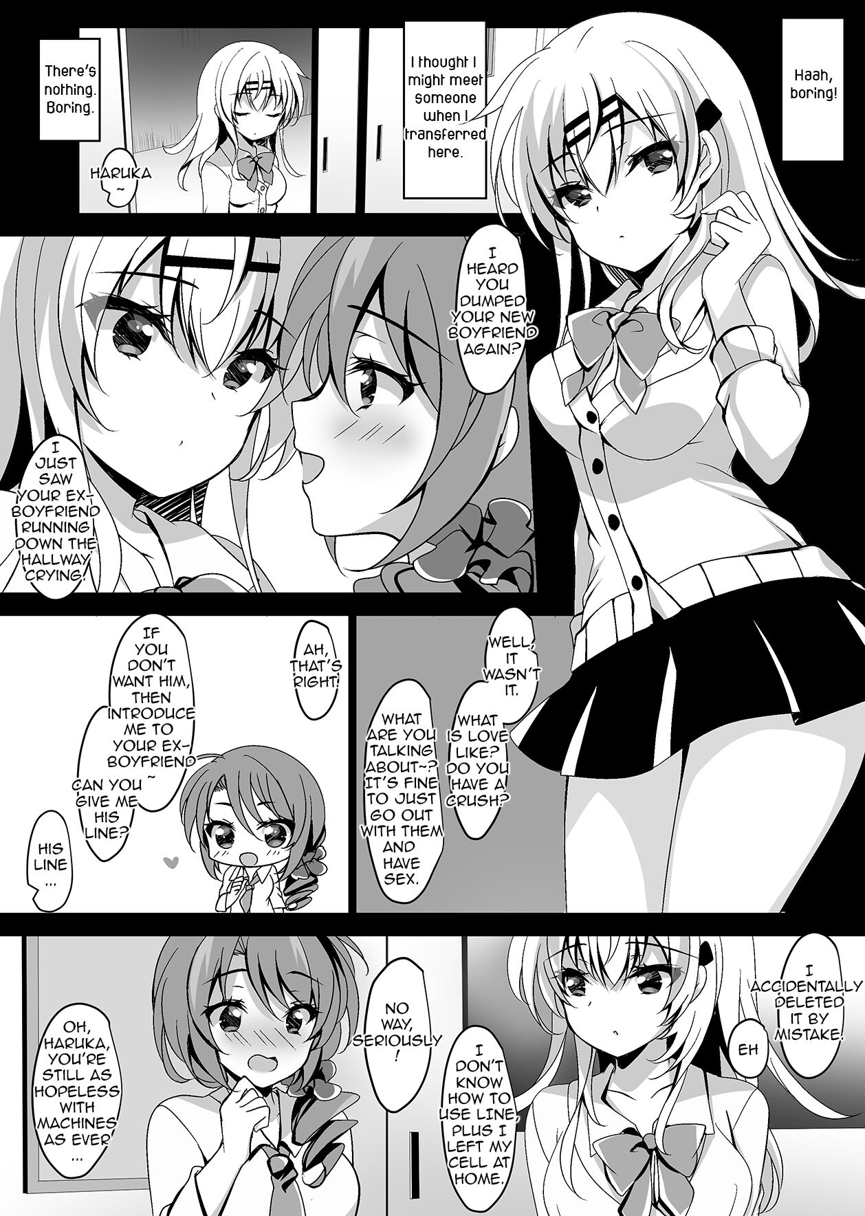 [ショコラテ (一葉モカ)] 催眠カノジョ 前沢遥 2 [英訳] [DL版]