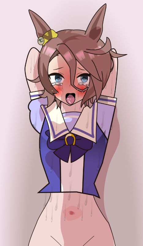 [小ちん]ウマ娘のコスプレした女の子のイラスト