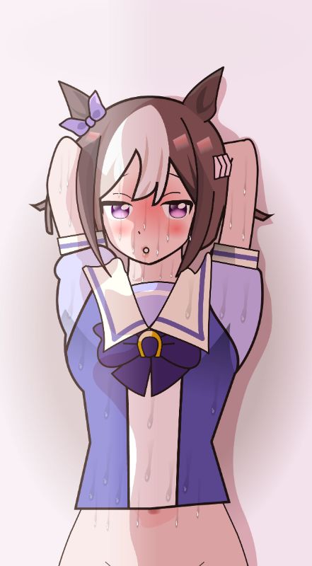 [小ちん]ウマ娘のコスプレした女の子のイラスト