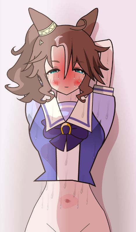 [小ちん]ウマ娘のコスプレした女の子のイラスト