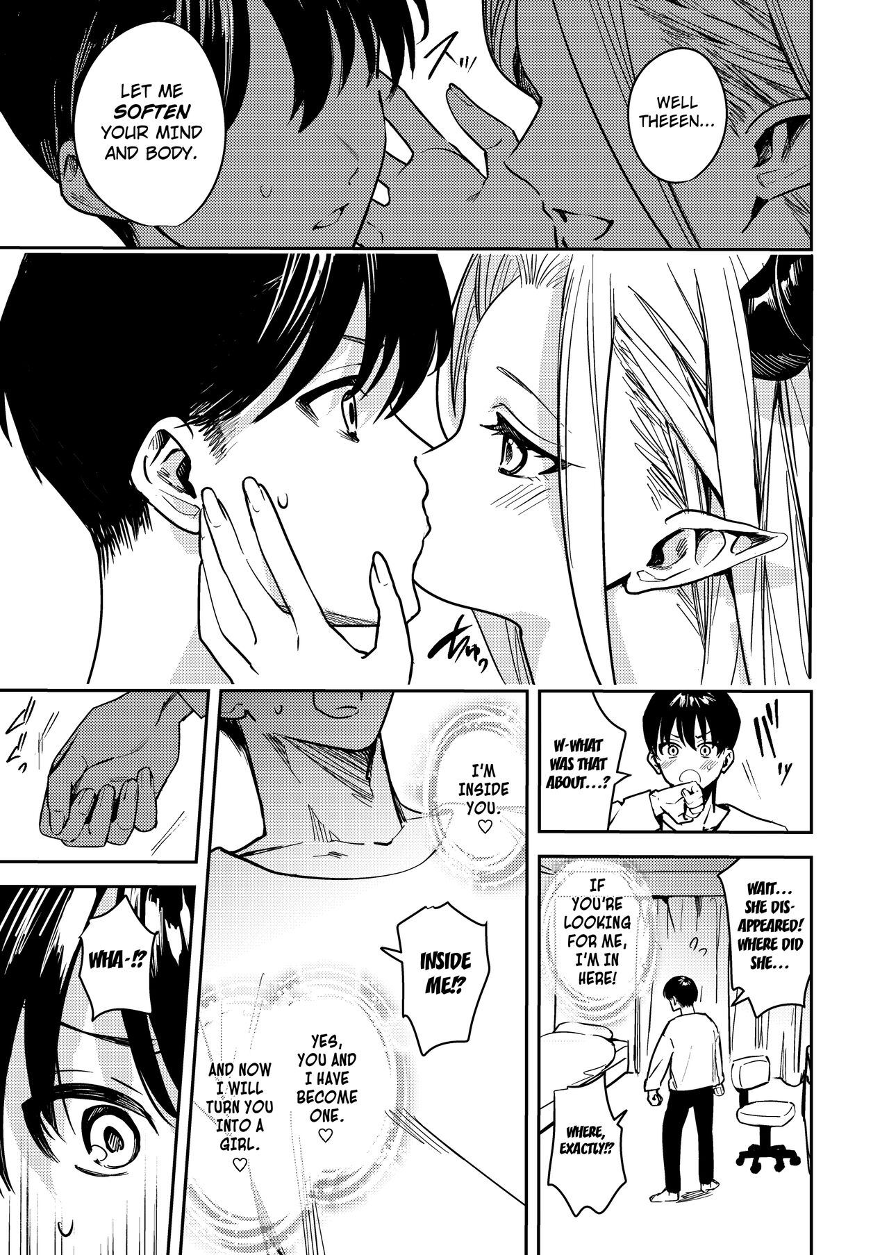 [TSFのF (べってぃ)] おかたいアナタ♂をやわらかく♀ [英訳]