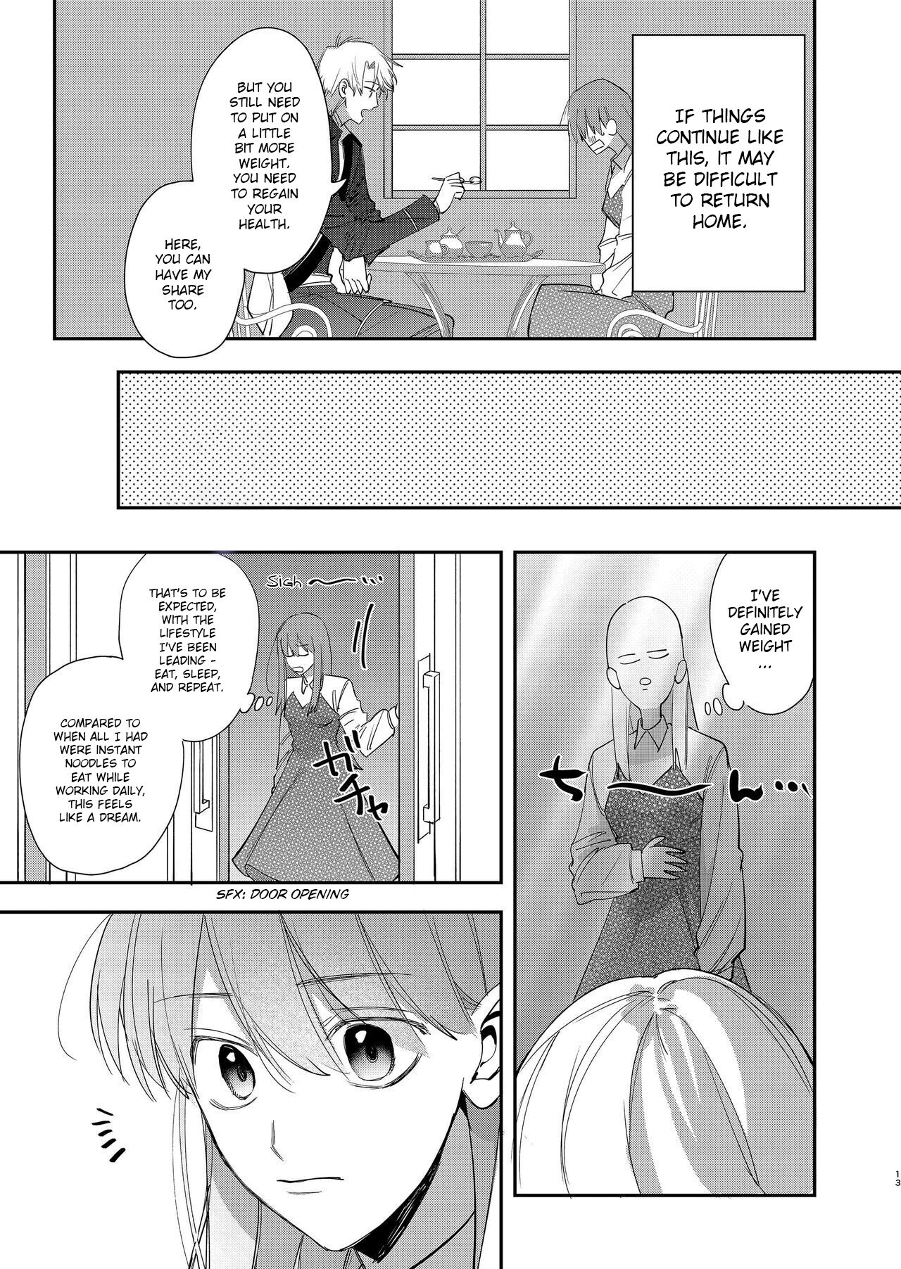 [梅ねぎ大明神 (うめこっぺ)] ヤンデレ王子が社畜女の私を離さない [英訳] [DL版]