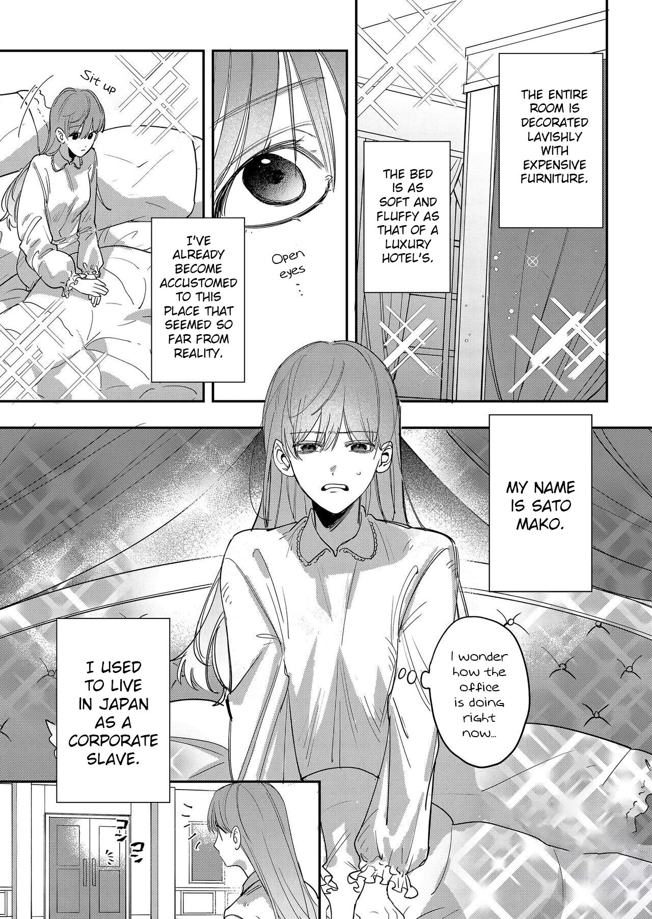 [梅ねぎ大明神 (うめこっぺ)] ヤンデレ王子が社畜女の私を離さない [英訳] [DL版]
