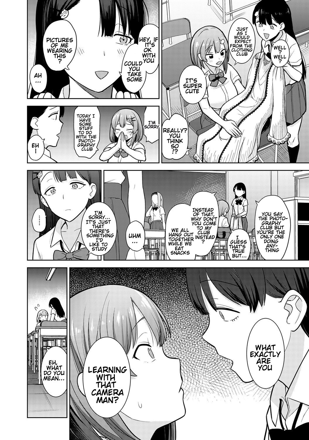 [あずせ] 卒アルカメラマンとして一年間女子校のイベントへ同行することになった話 第3話 (アナンガ・ランガ Vol.66) [英訳]